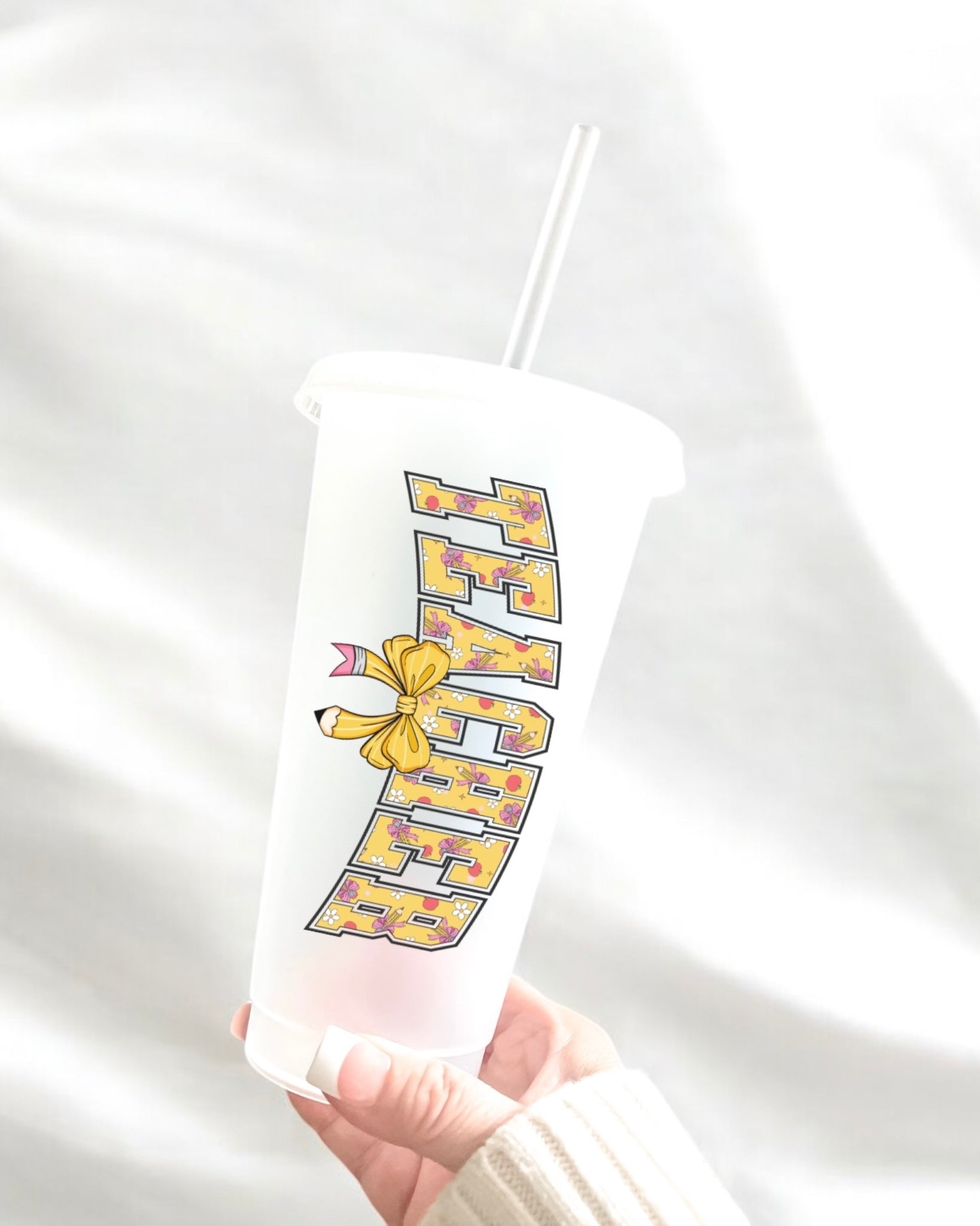 UVDTF - TEACHER PENCIL PRINT