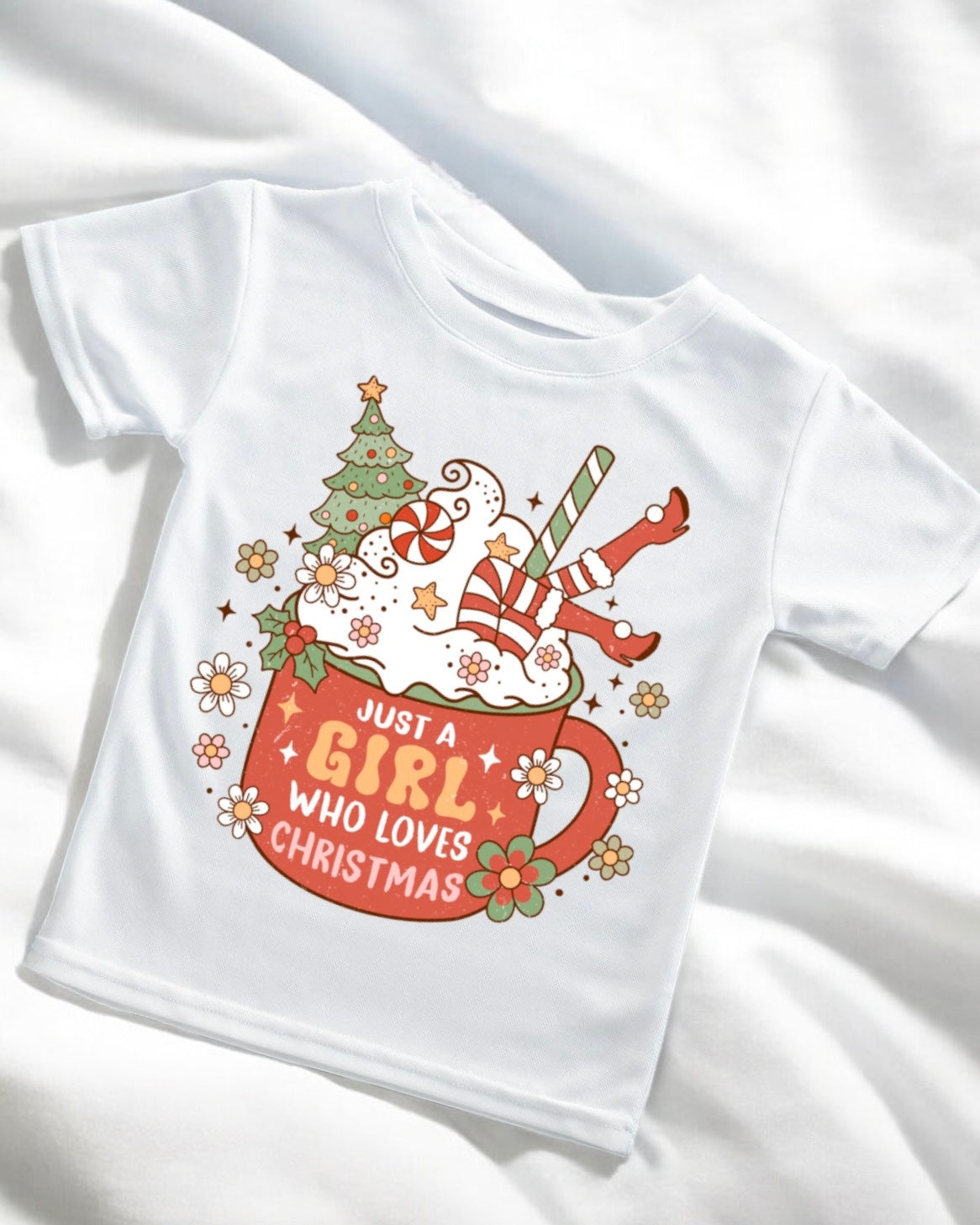 DTF - JUST A GIRL WHO LOVES CHRISTMAS