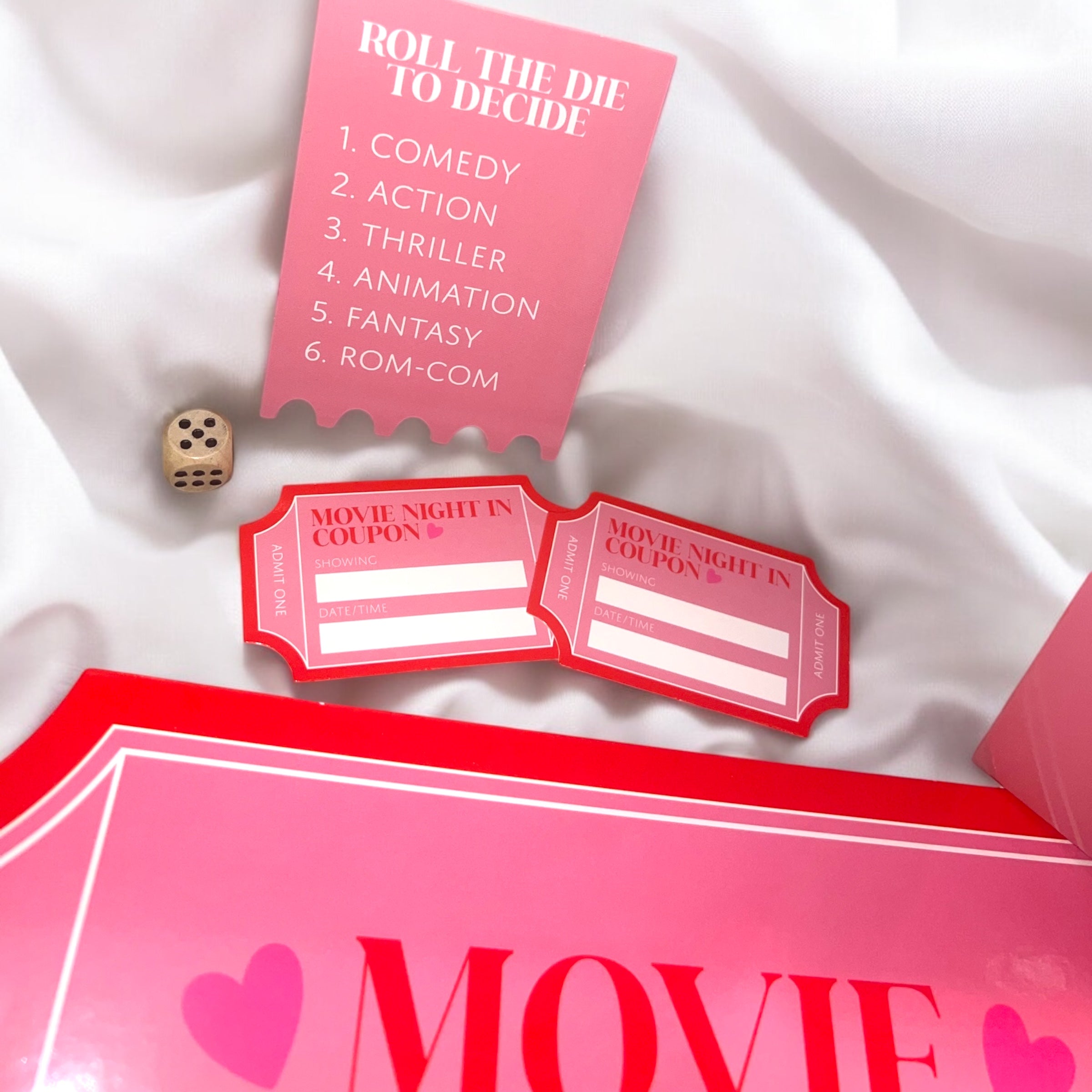 CLEARANCE - PINK MOVIE NIGHT IN KIT