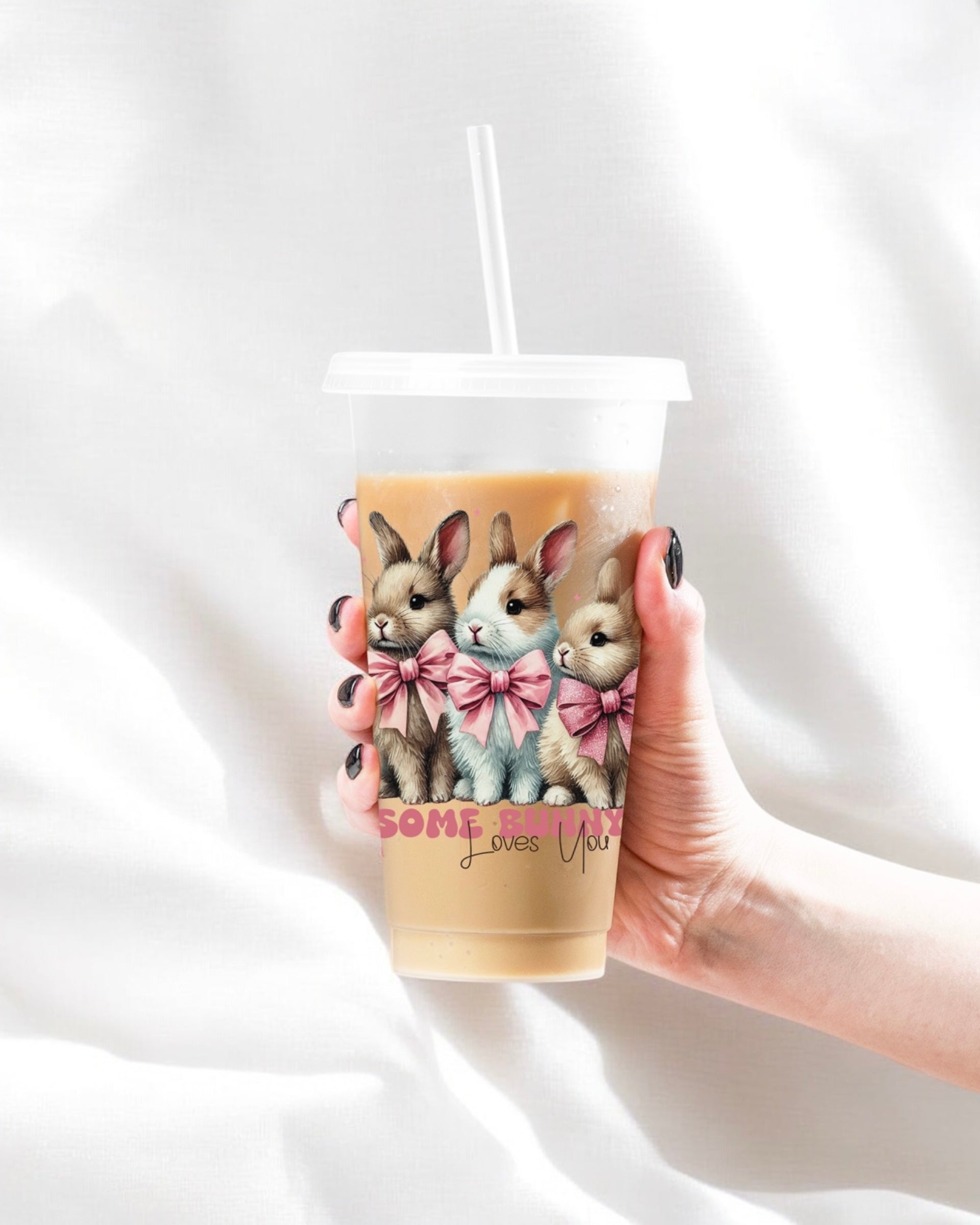 UVDTF - SOME BUNNY LOVES YOU DECAL