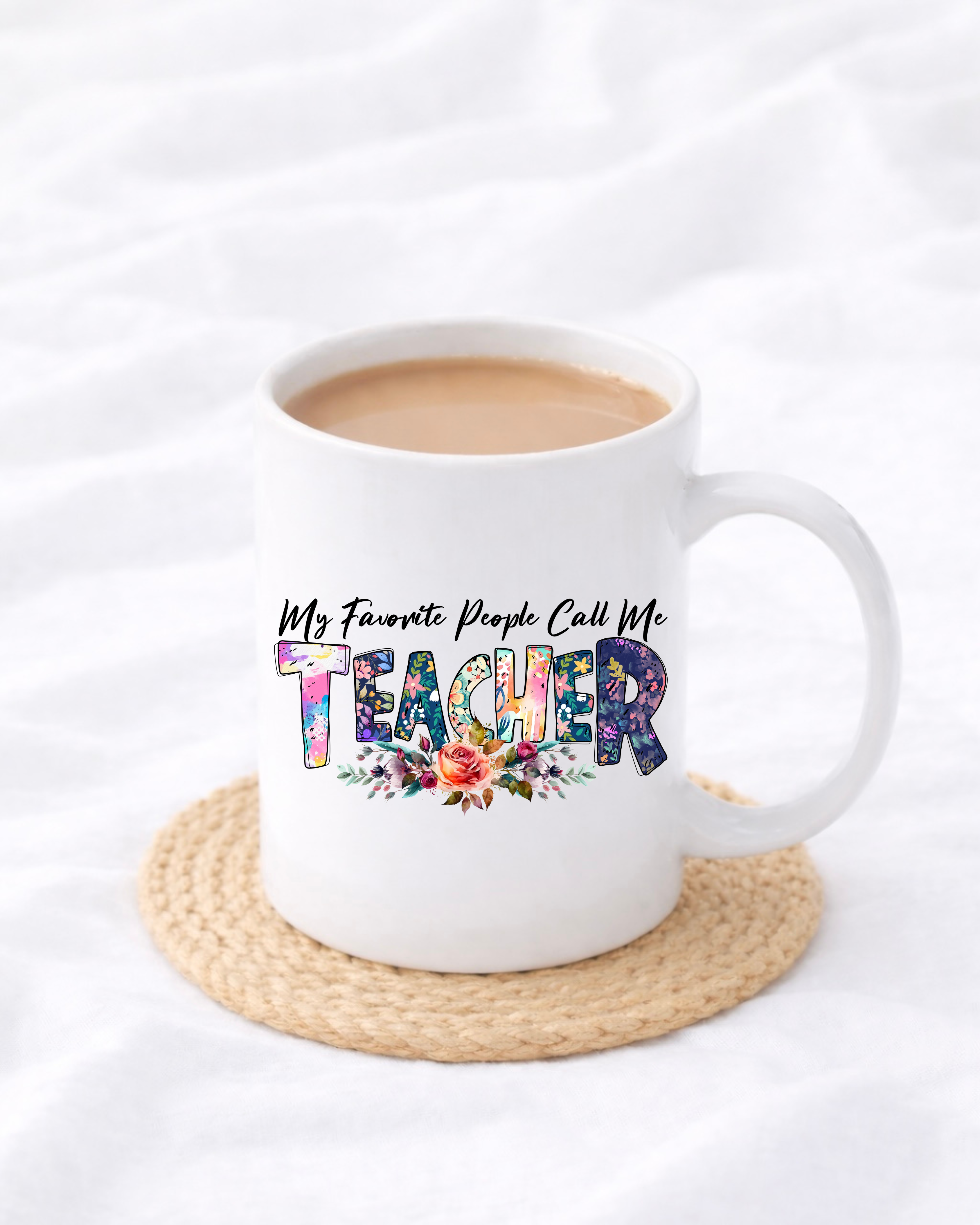 UVDTF - MY FAVOURITE PEOPLE CALL ME TEACHER DECAL