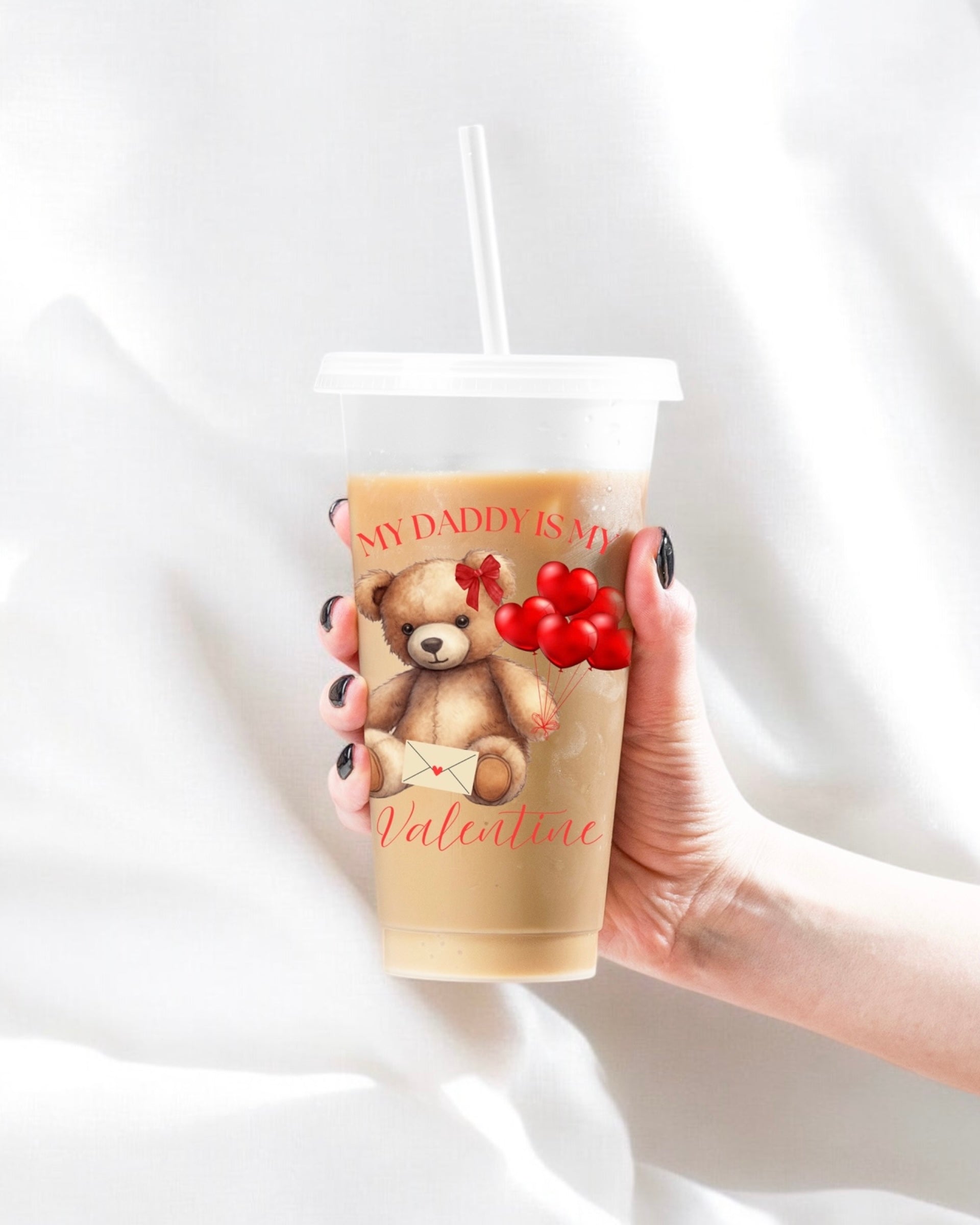 UVDTF - MY DADDY IS MY VALENTINE DECAL