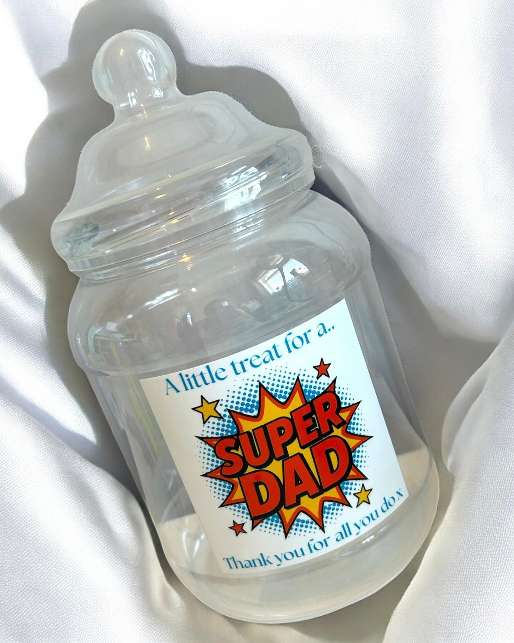 UVDTF - SUPER DAD SWEET JAR LABEL