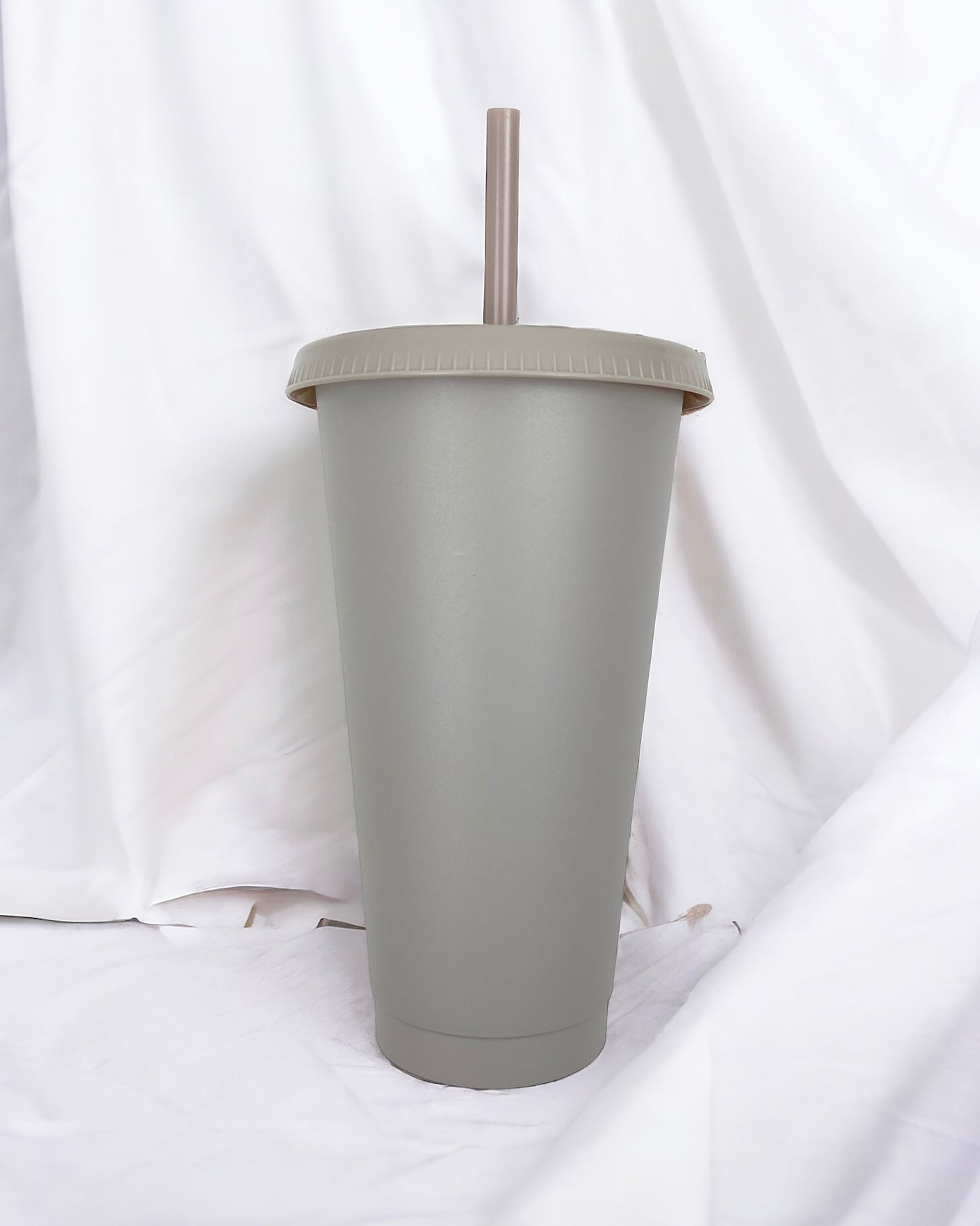 24OZ GREY SOLID COLOUR CUP