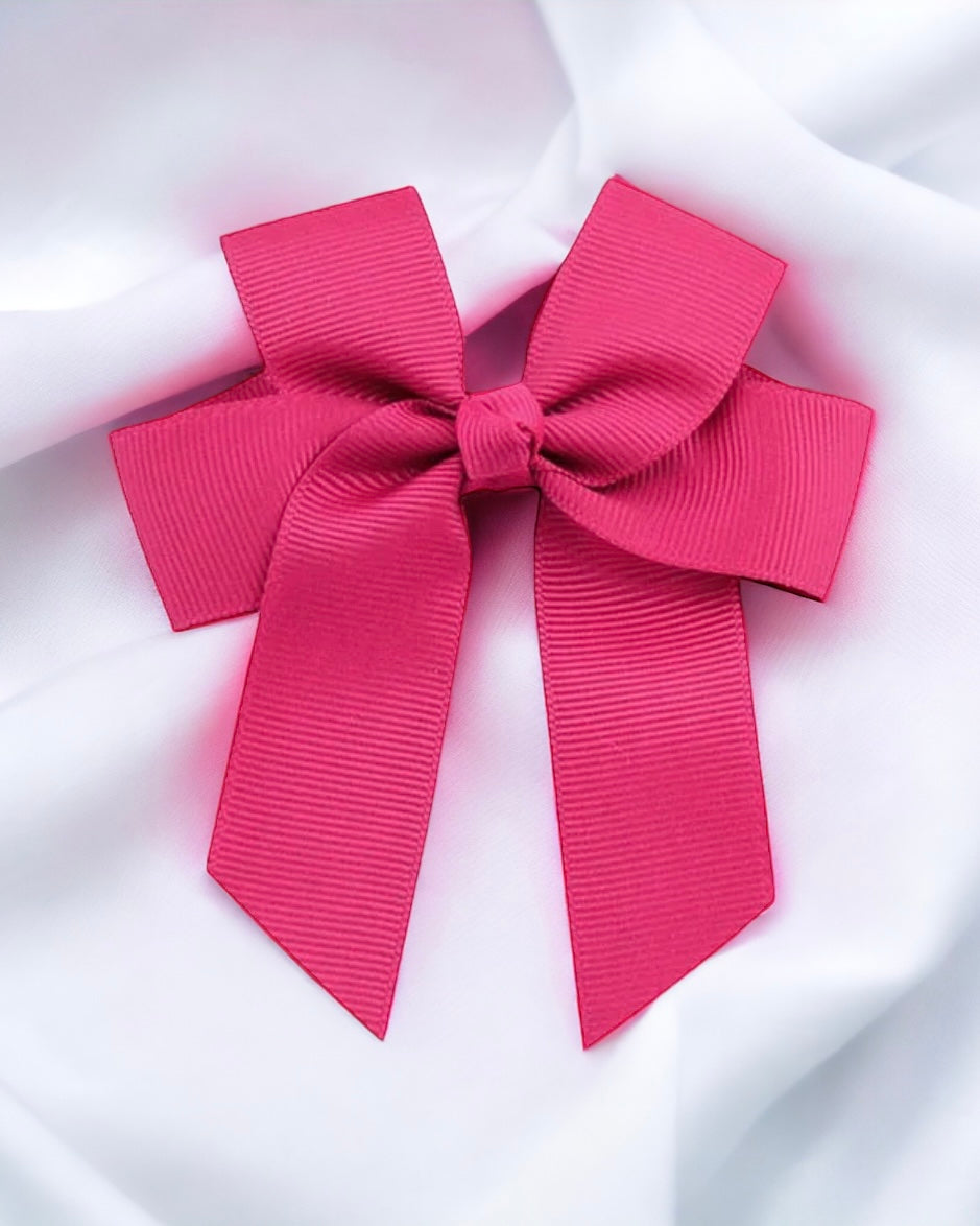 FUCHSIA 4” HAIR BOW