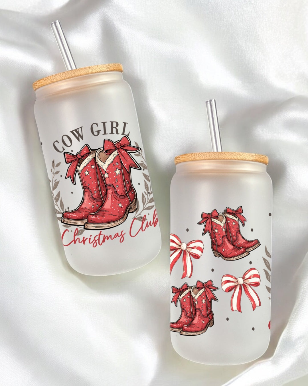 UVDTF - COW GIRL CHRISTMAS CLUB WRAP