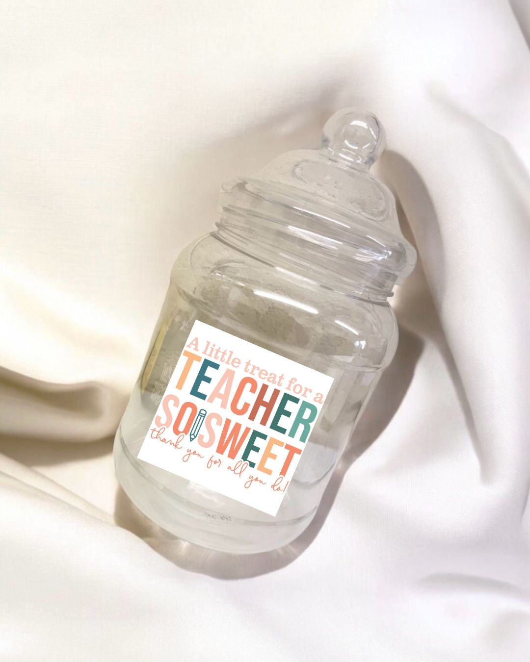 UVDTF - TEACHER SWEET JAR LABEL