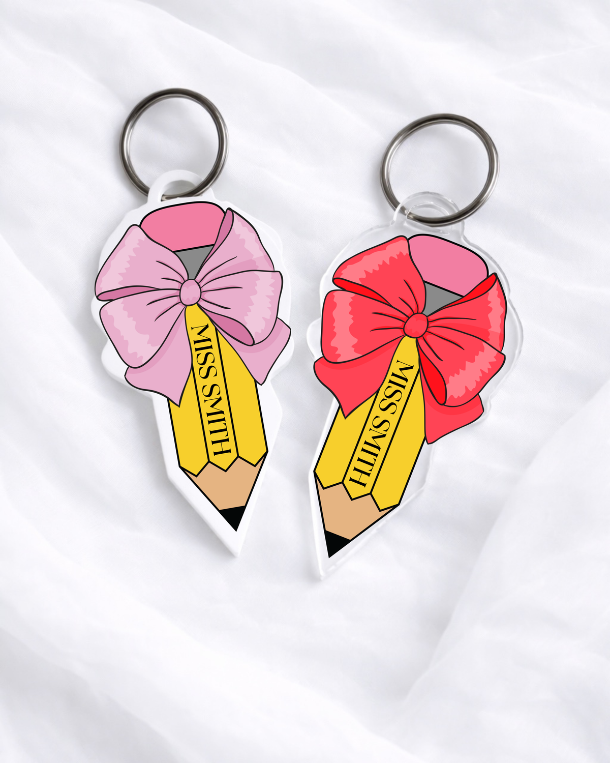 UVDTF - PERSONALISED BOW PENCIL