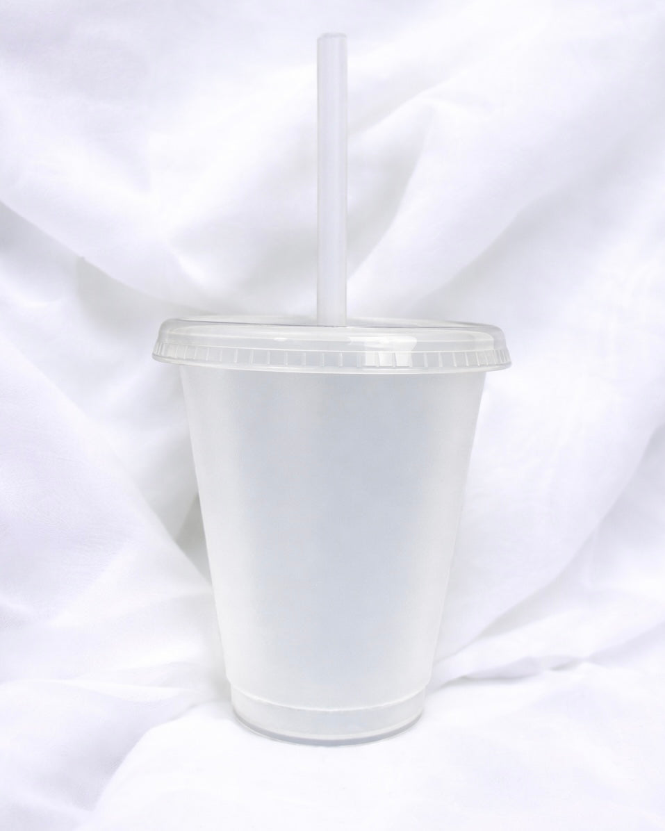 16OZ CLEAR FROSTED COLD CUP