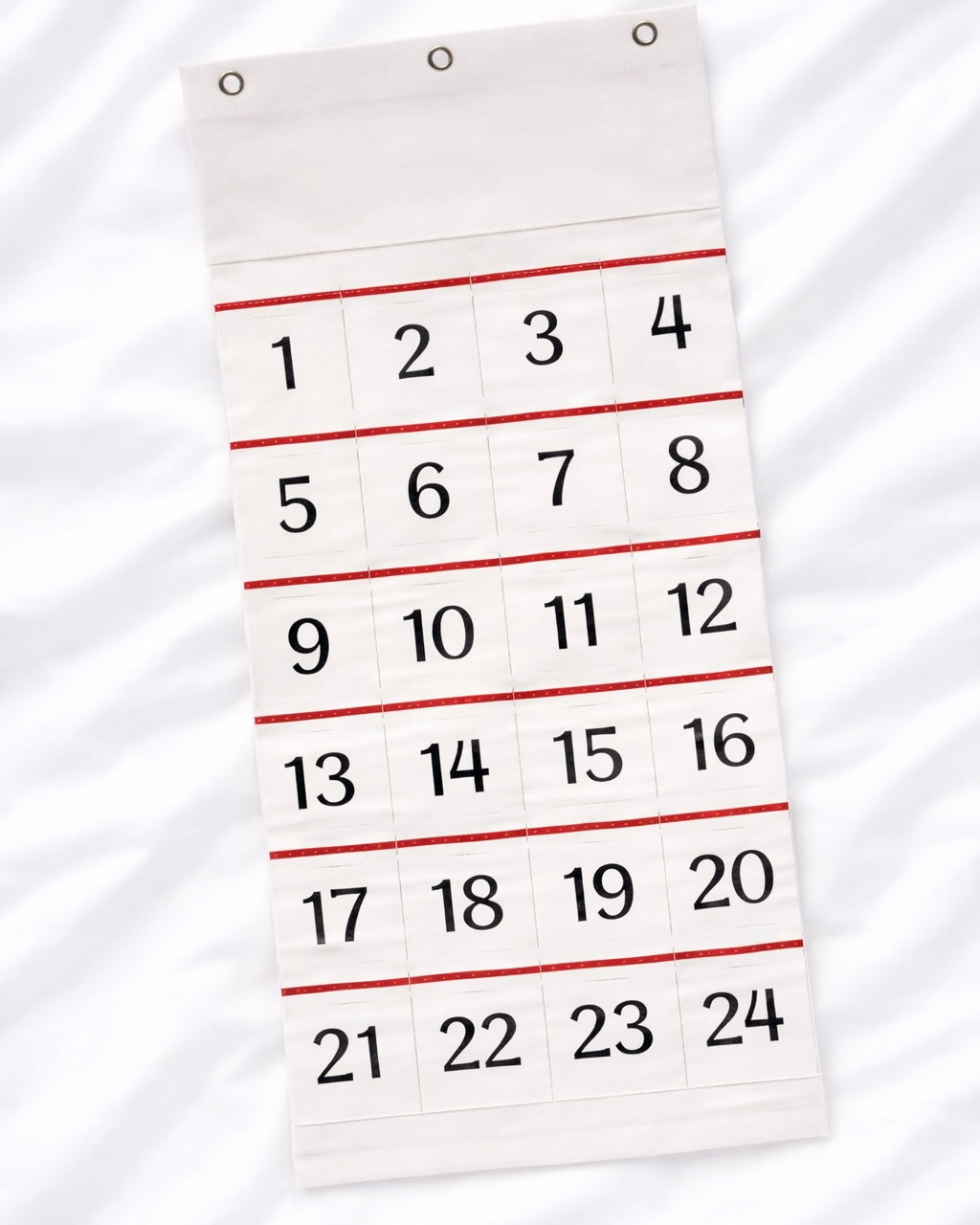 CANVAS WALL HANGING CHRISTMAS ADVENT CALENDAR
