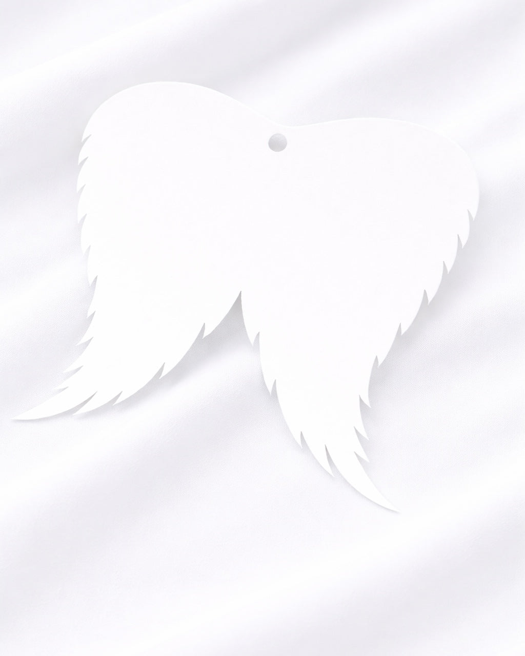 WHITE ACRYLIC FULL WINGS