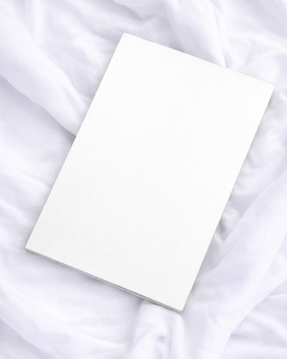 WHITE ALUMINIUM 20X30CM