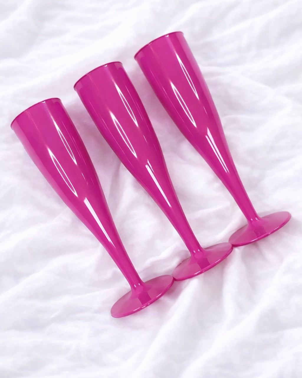 PINK FLUTES 175ML - PACK OF 10