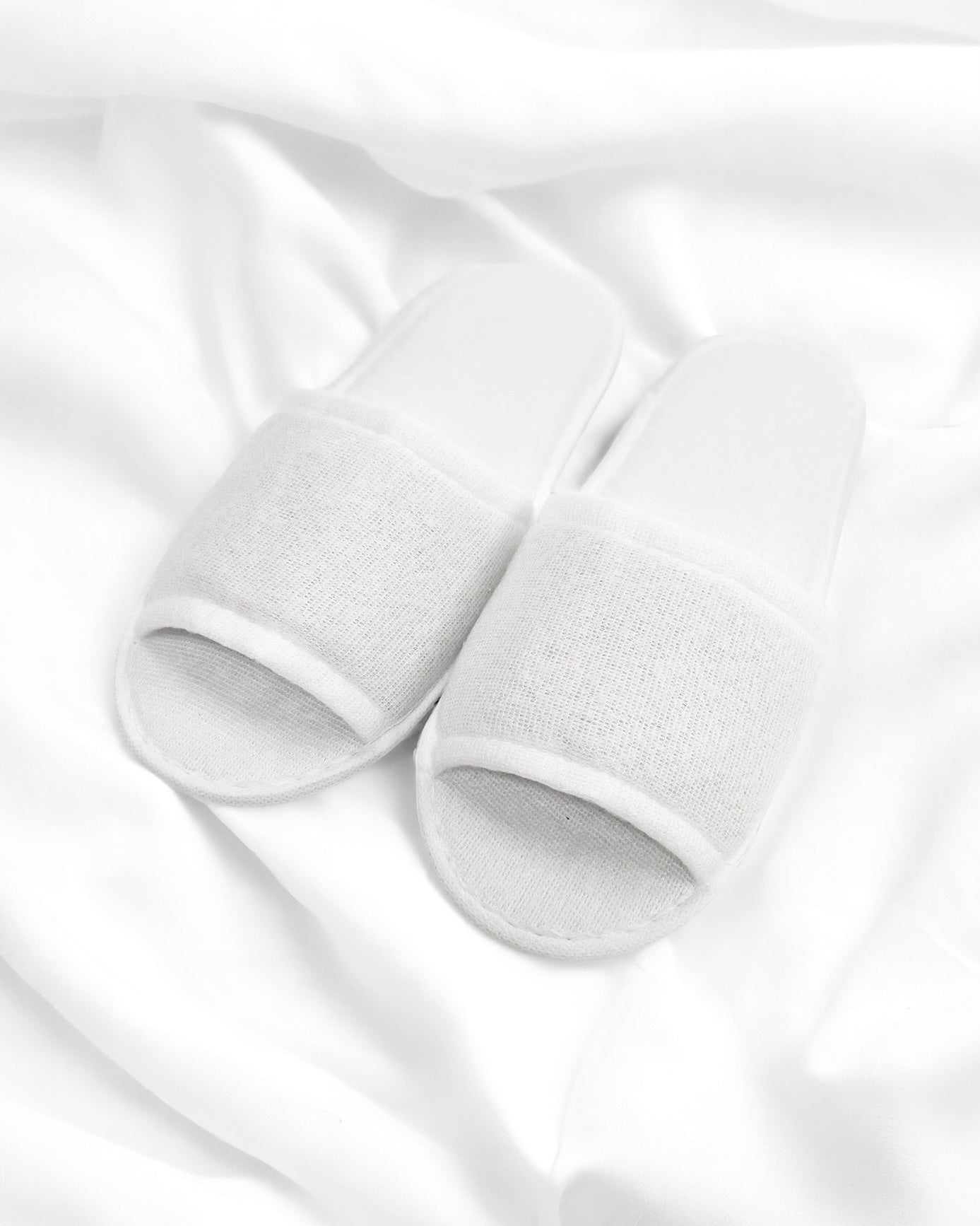 ESSENTIALS OPEN TOE SLIPPERS