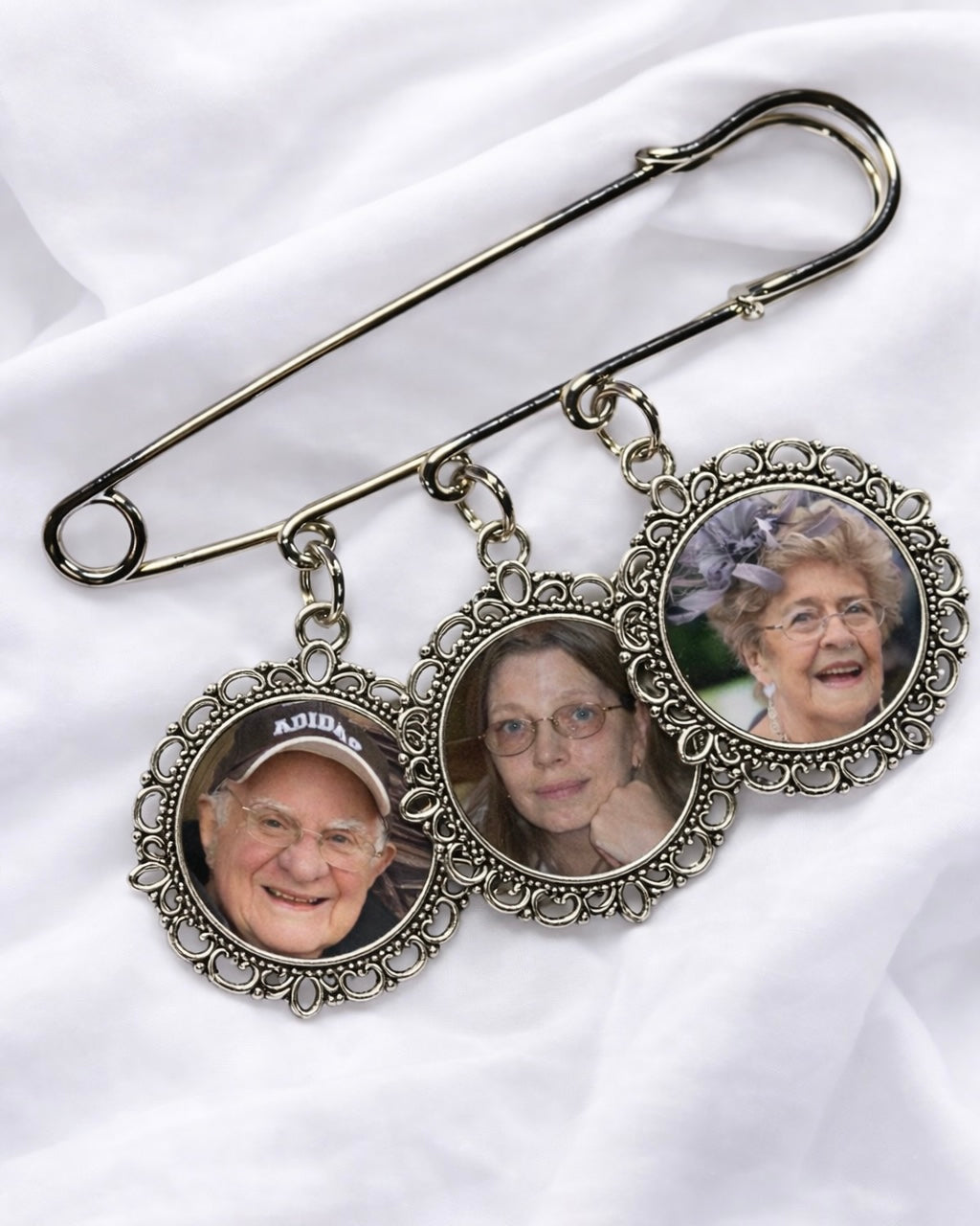 BOUQUET CHARM - 3 PENDANTS 20MM