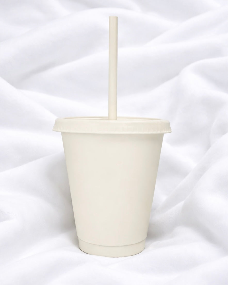 16OZ WHITE COLD CUP