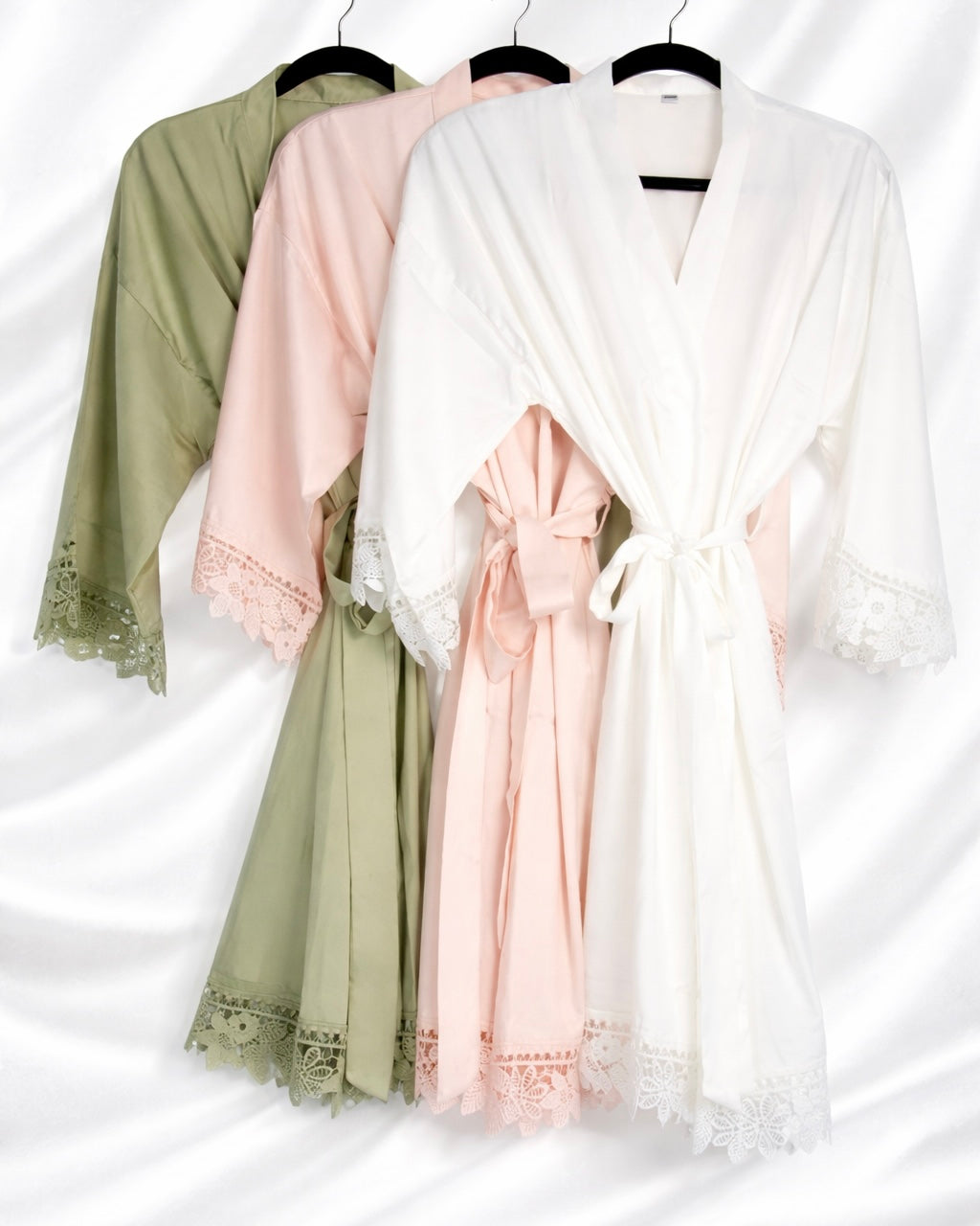 WEDDING SATIN ROBE