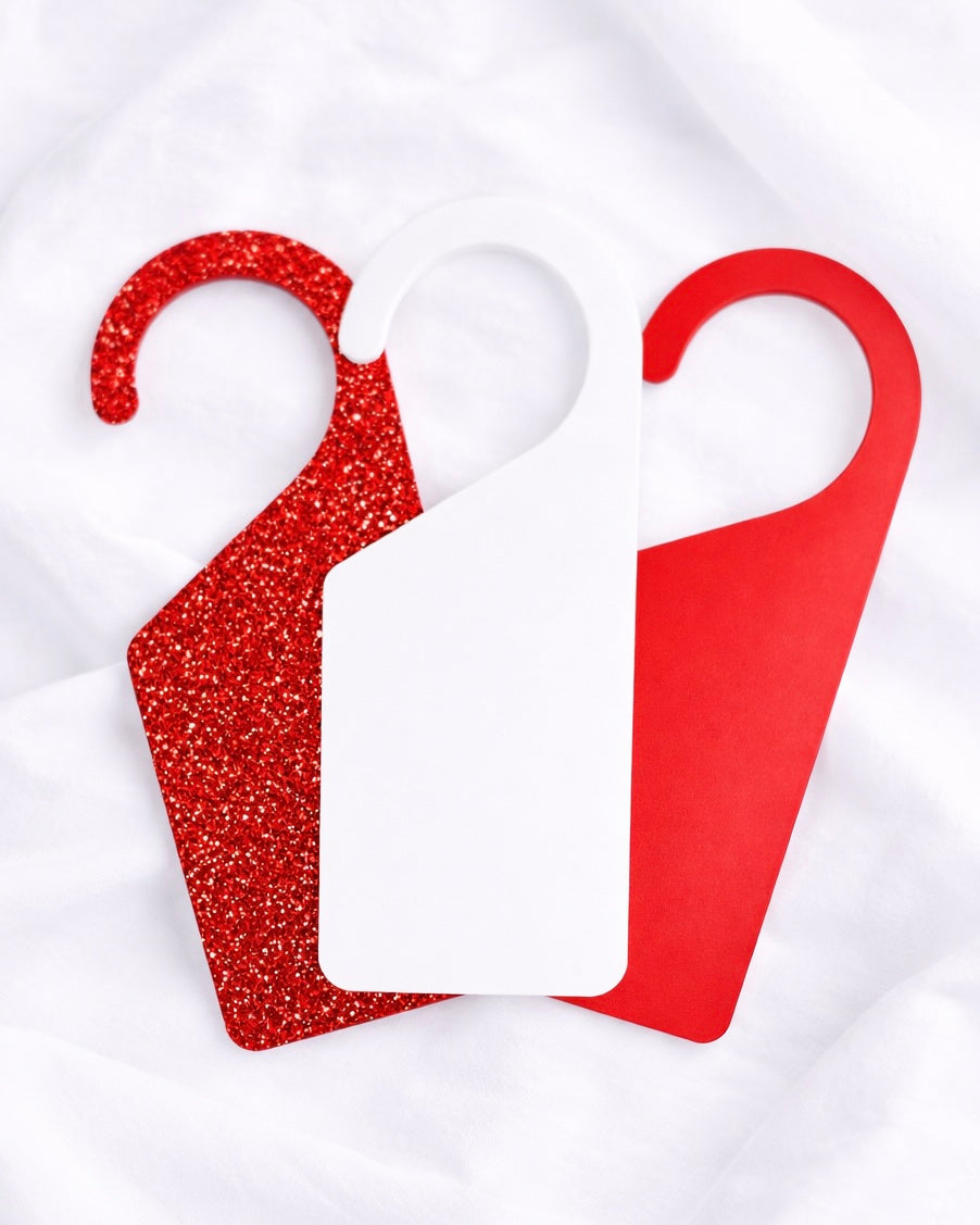 ACRYLIC DOOR HANGERS