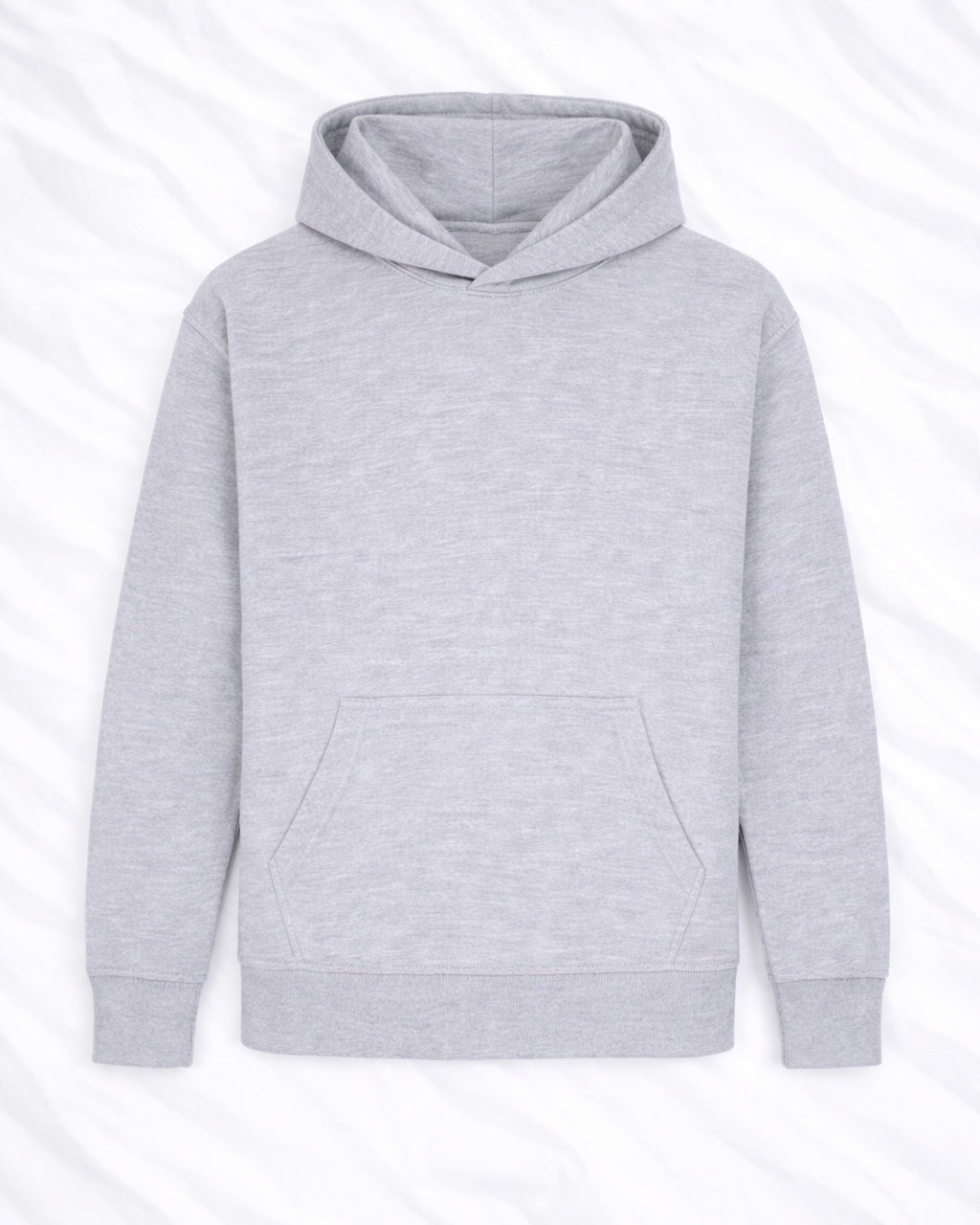 UNISEX HOODIE - HEATHER GREY