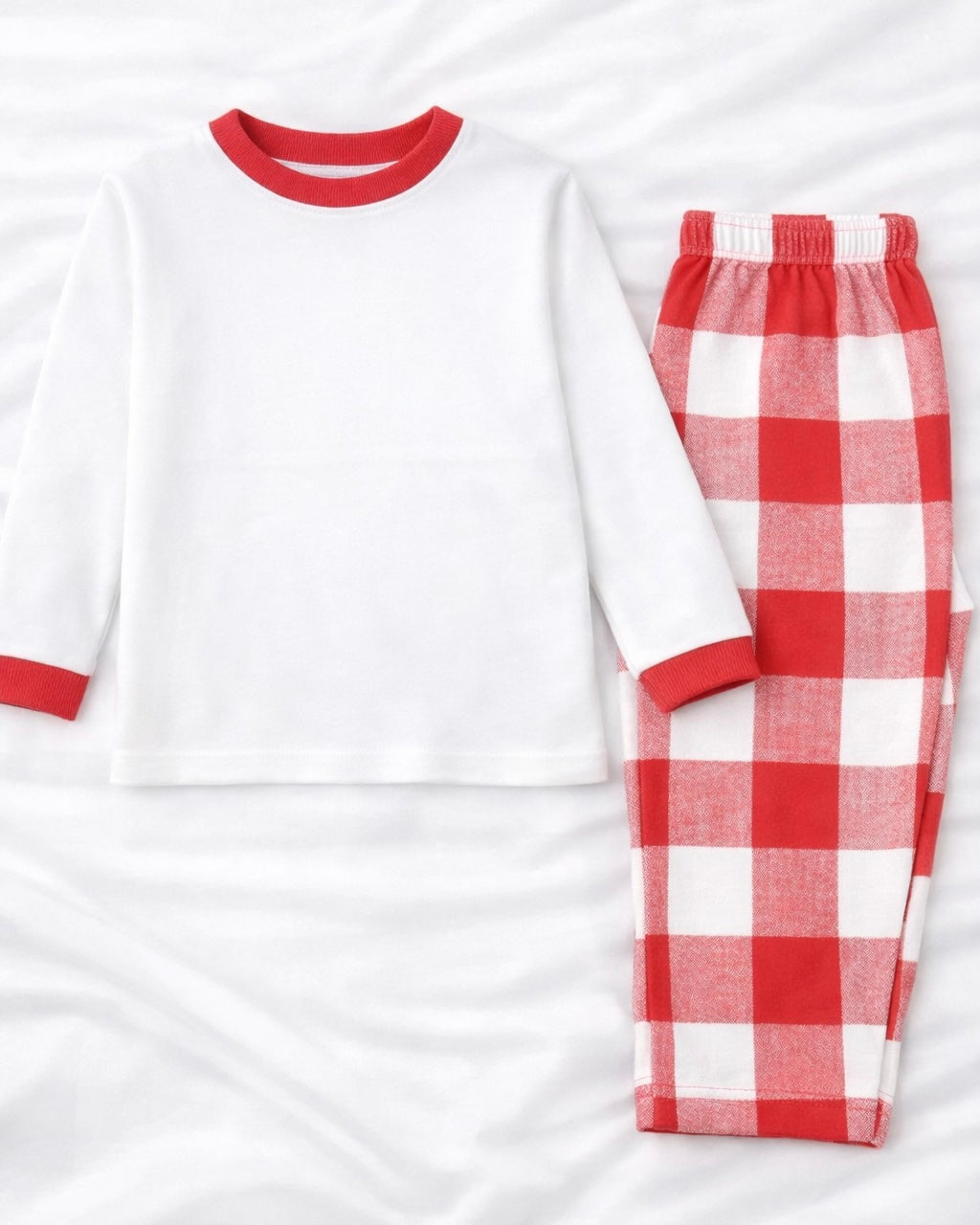 CHRISTMAS RED CHECK PYJAMAS