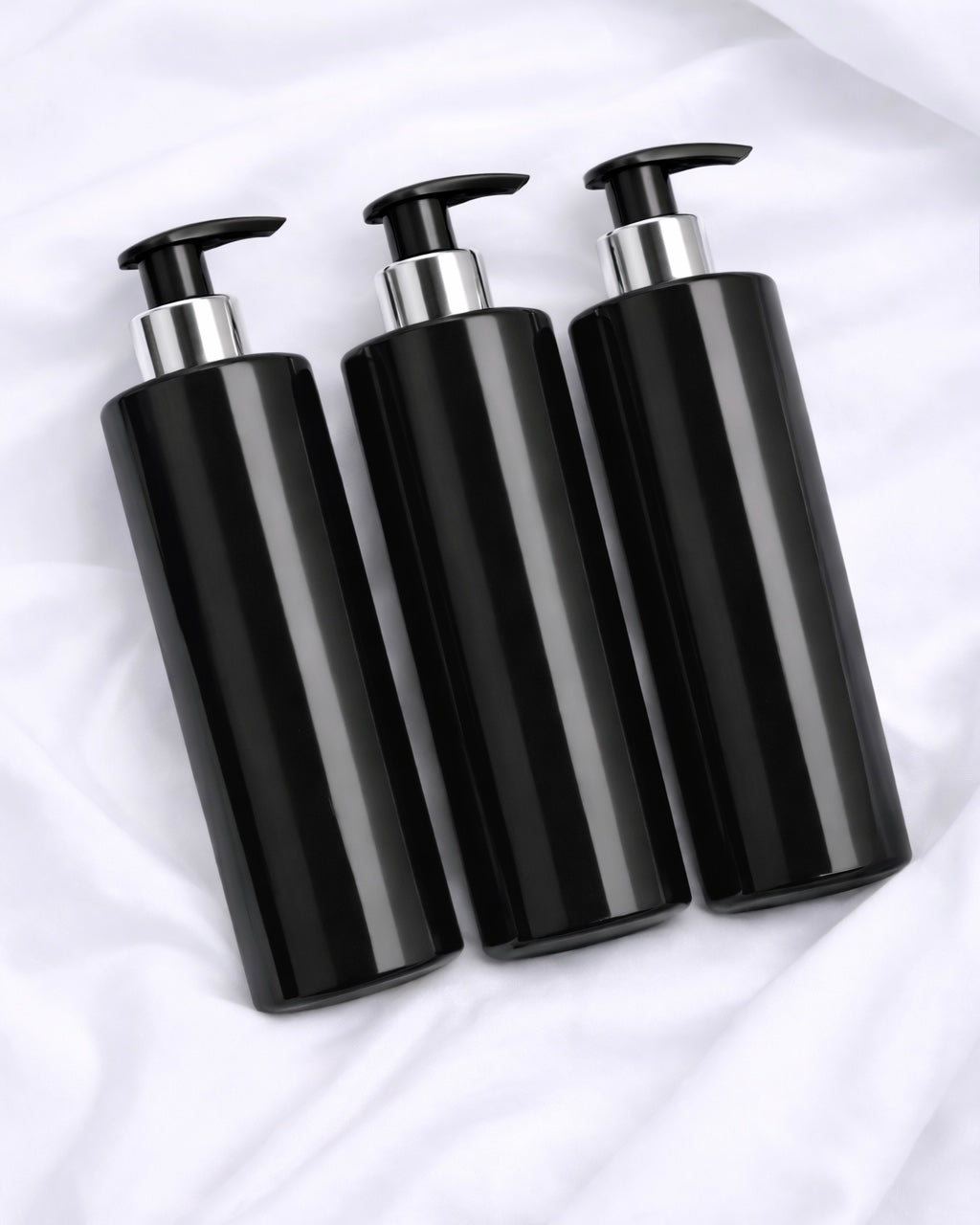 500ML BLACK PUMP BOTTLE