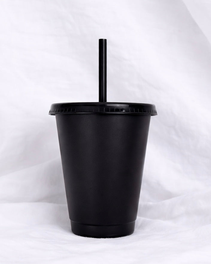 16OZ BLACK COLD CUP