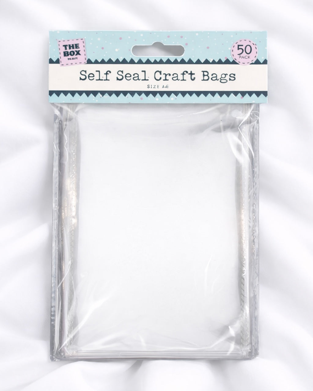 SELF SEAL A6 CRAFT BAGS - PACK OF 50