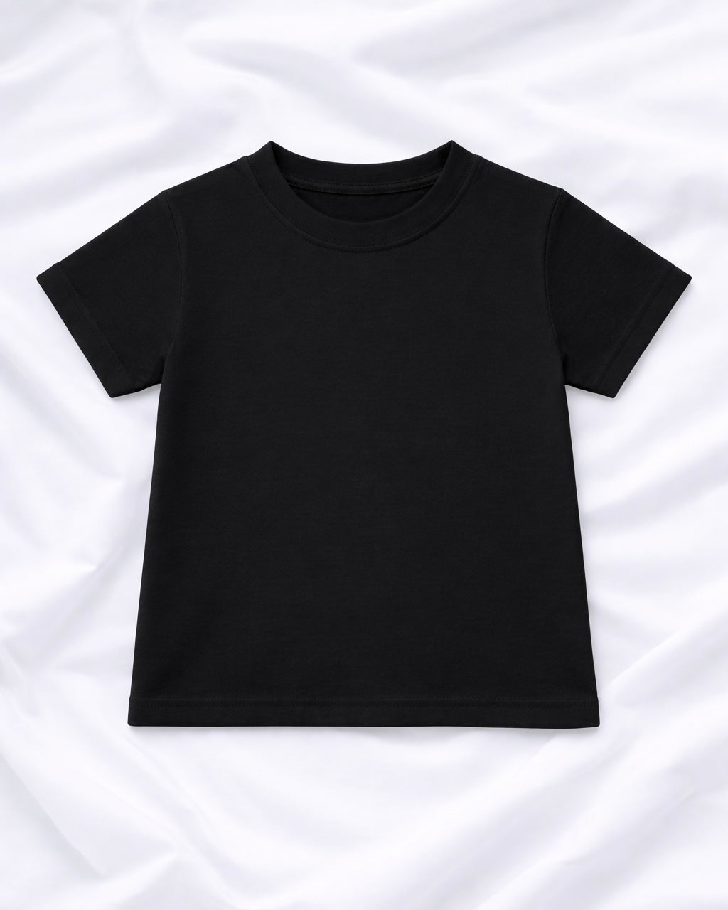 CHILDRENS BLACK T-SHIRT