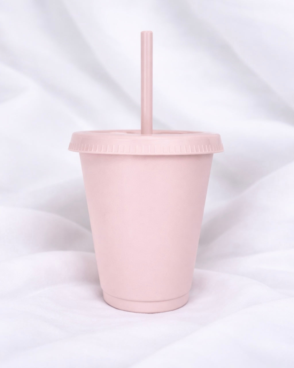 16OZ PALE PINK SOLID COLOUR CUP