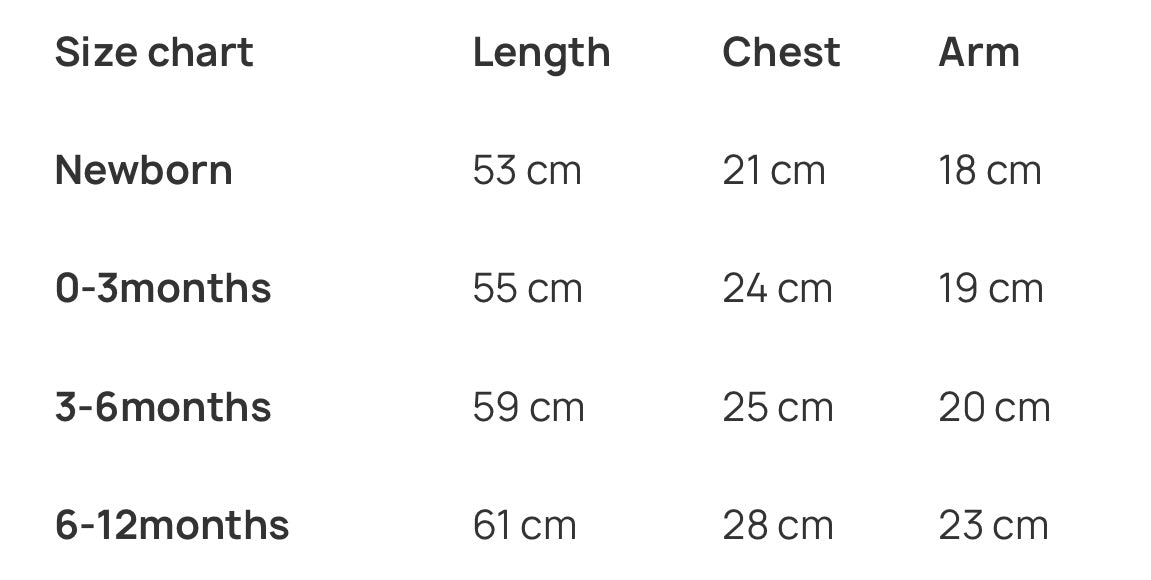 BUTTON UP BABYGROW/SLEEPSUIT