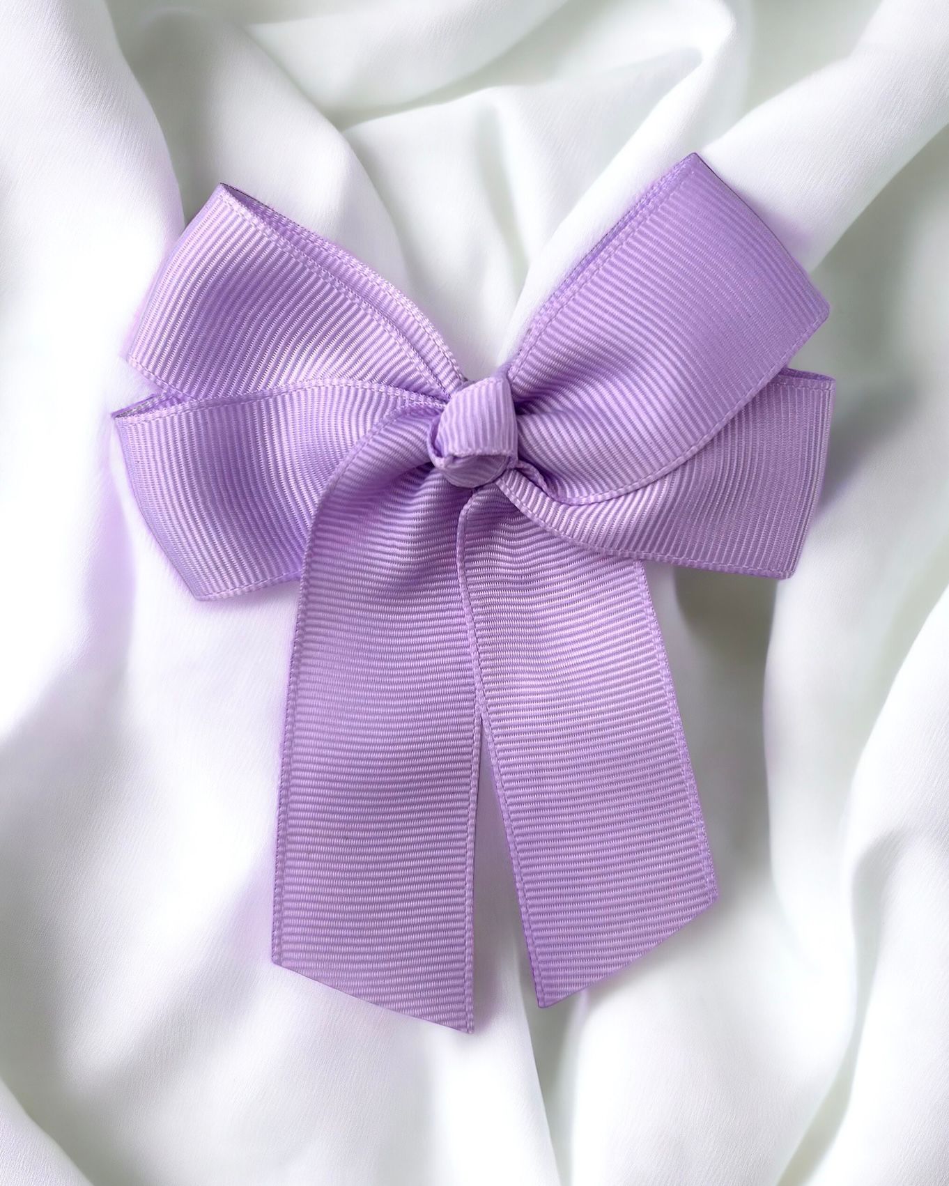 LILAC 4” HAIR BOW