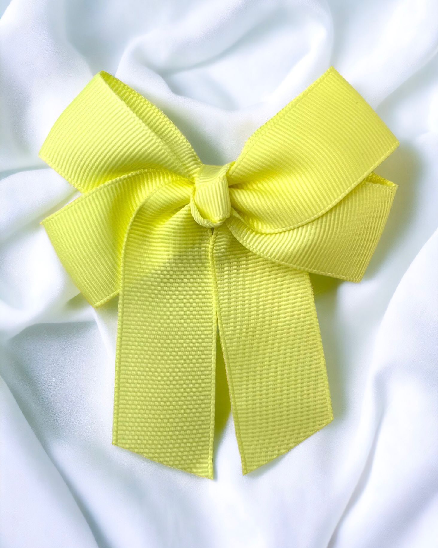 LEMON 4” HAIR BOW