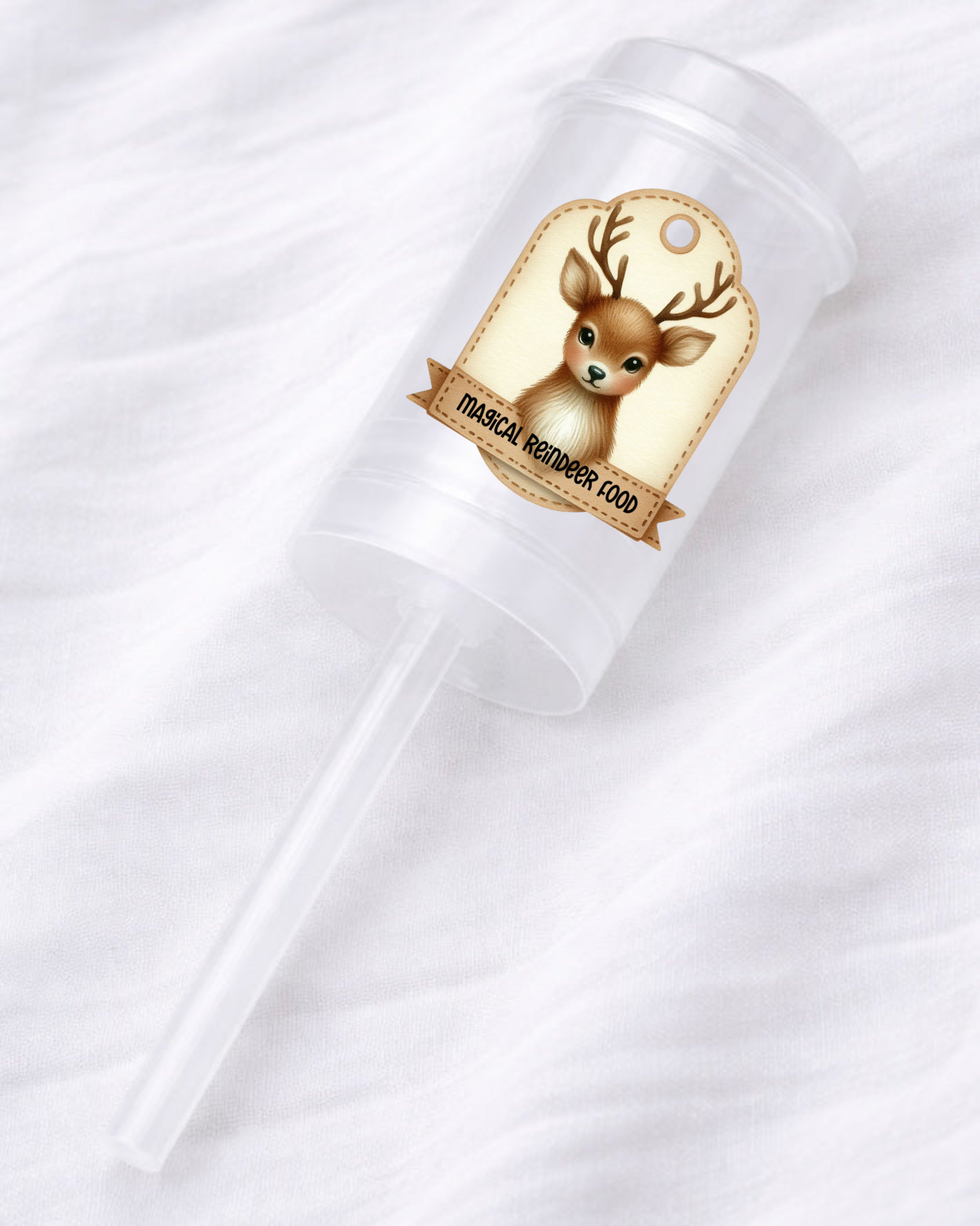 UVDTF - VINTAGE REINDEER FOOD POPPER DECAL