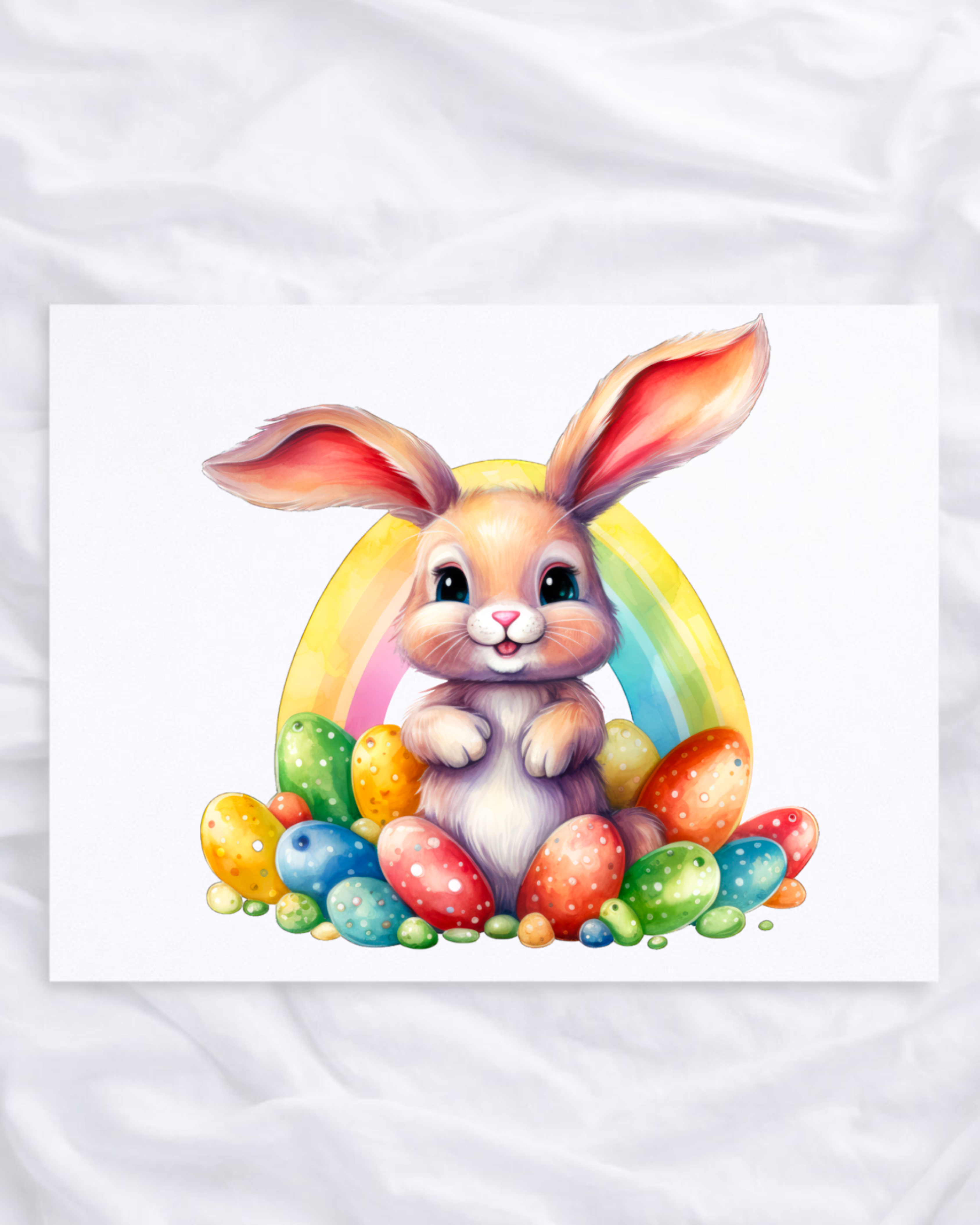 UVDTF - RAINBOW BUNNY DECAL