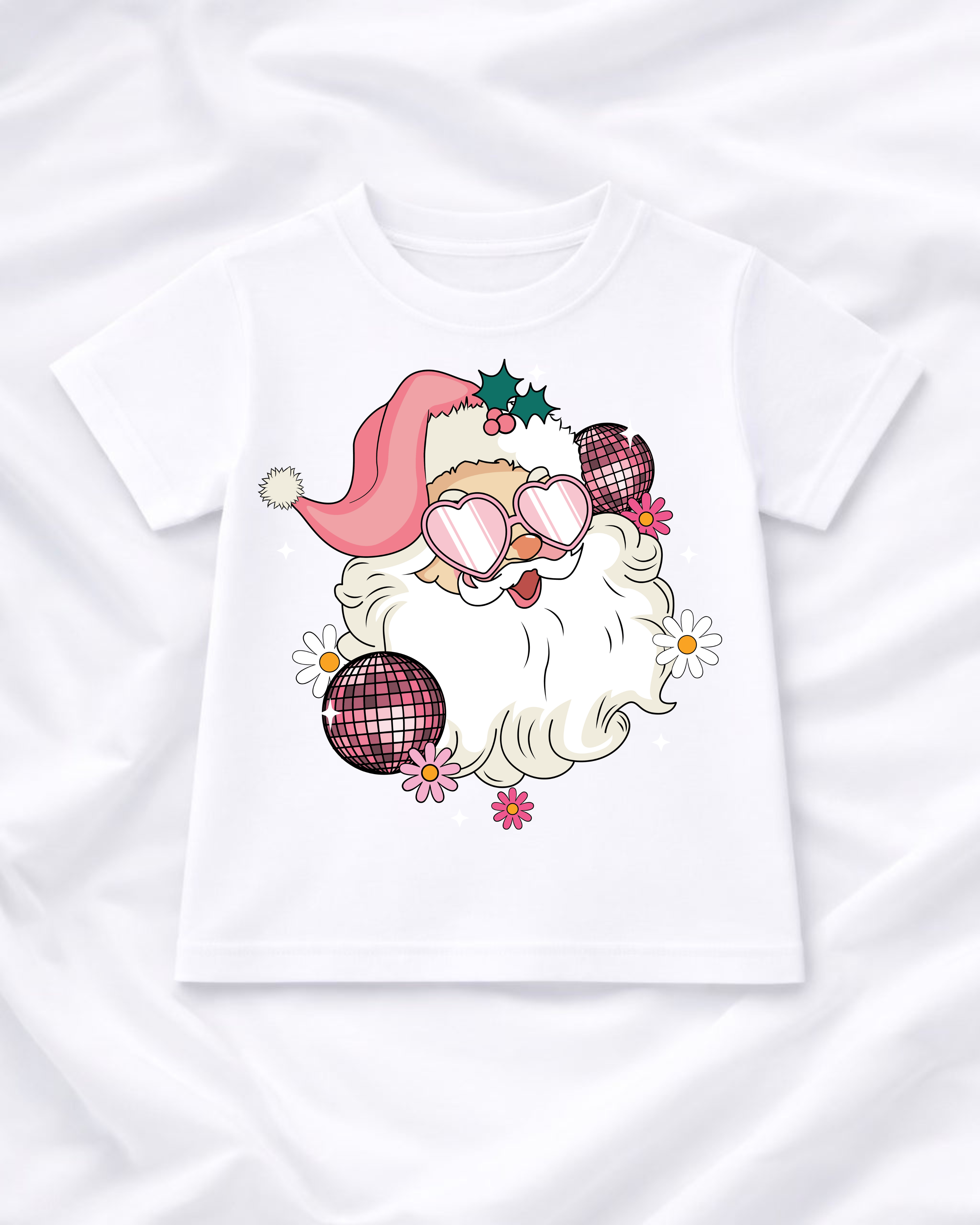 DTF - PINK DISCO SANTA