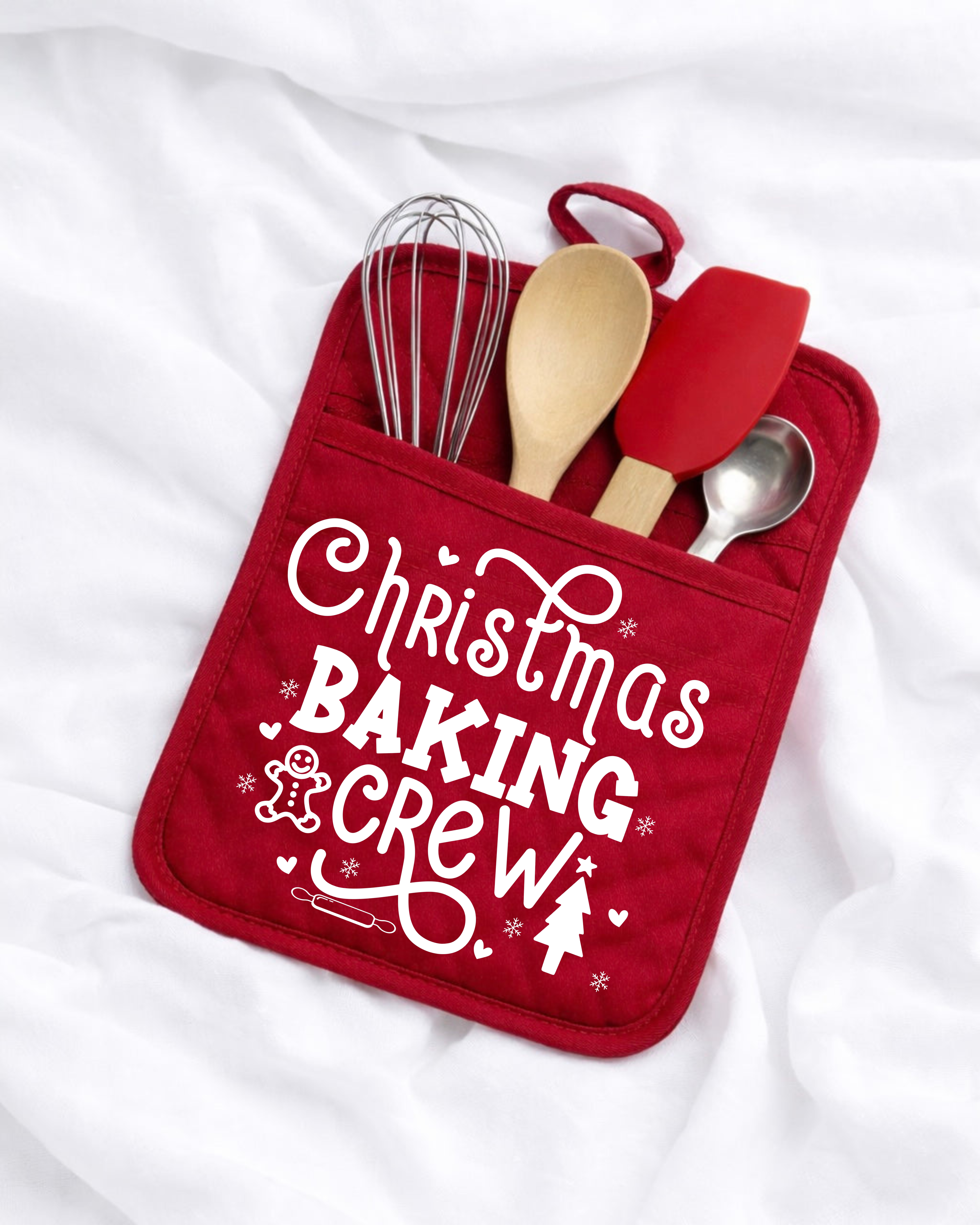DTF - POT HOLDER CHRISTMAS BAKING CREW