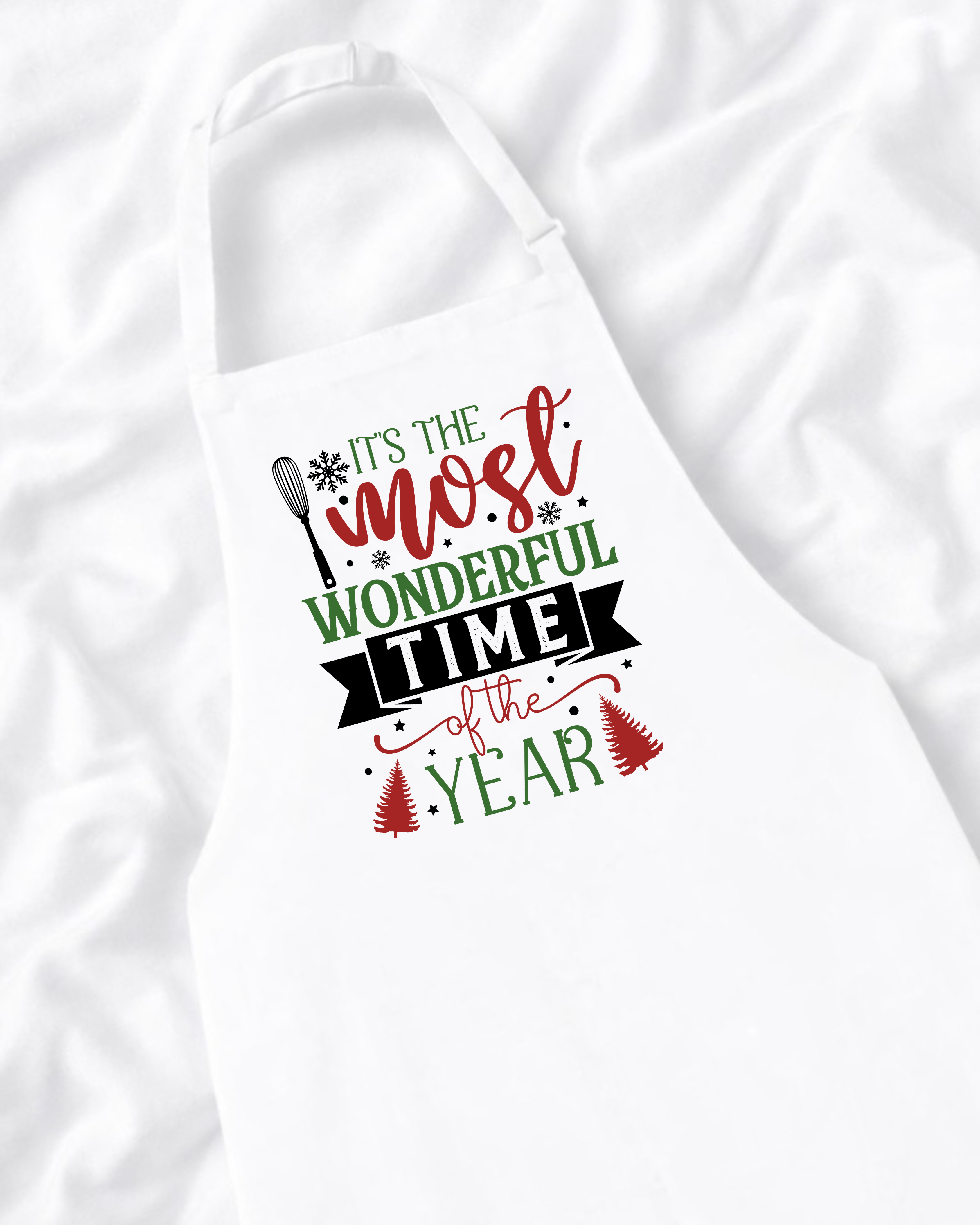 DTF - APRON IT’S THE MOST WONDERFUL TIME OF THE YEAR