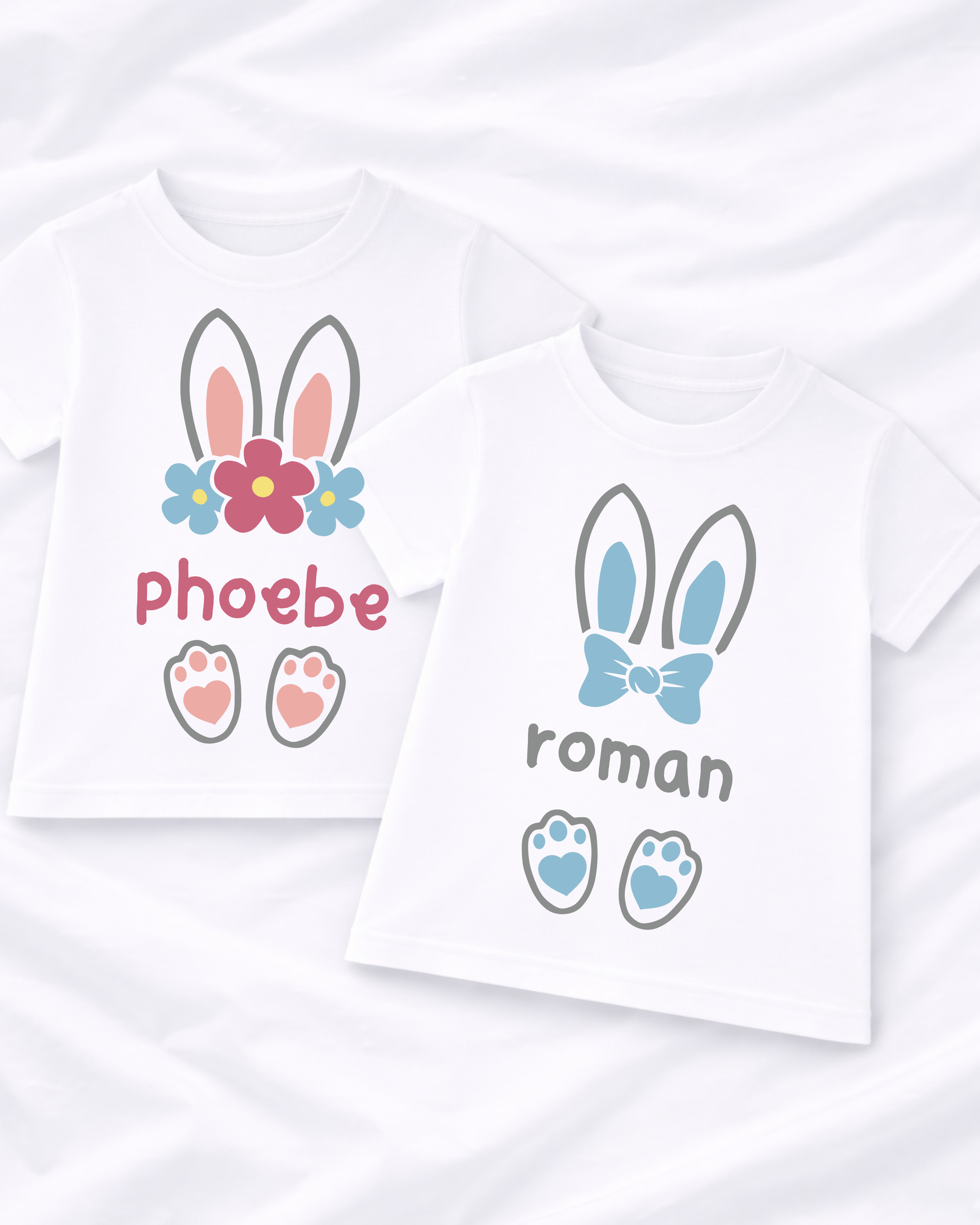 DTF - PERSONALISED - EASTER NAME FRAME 20CM