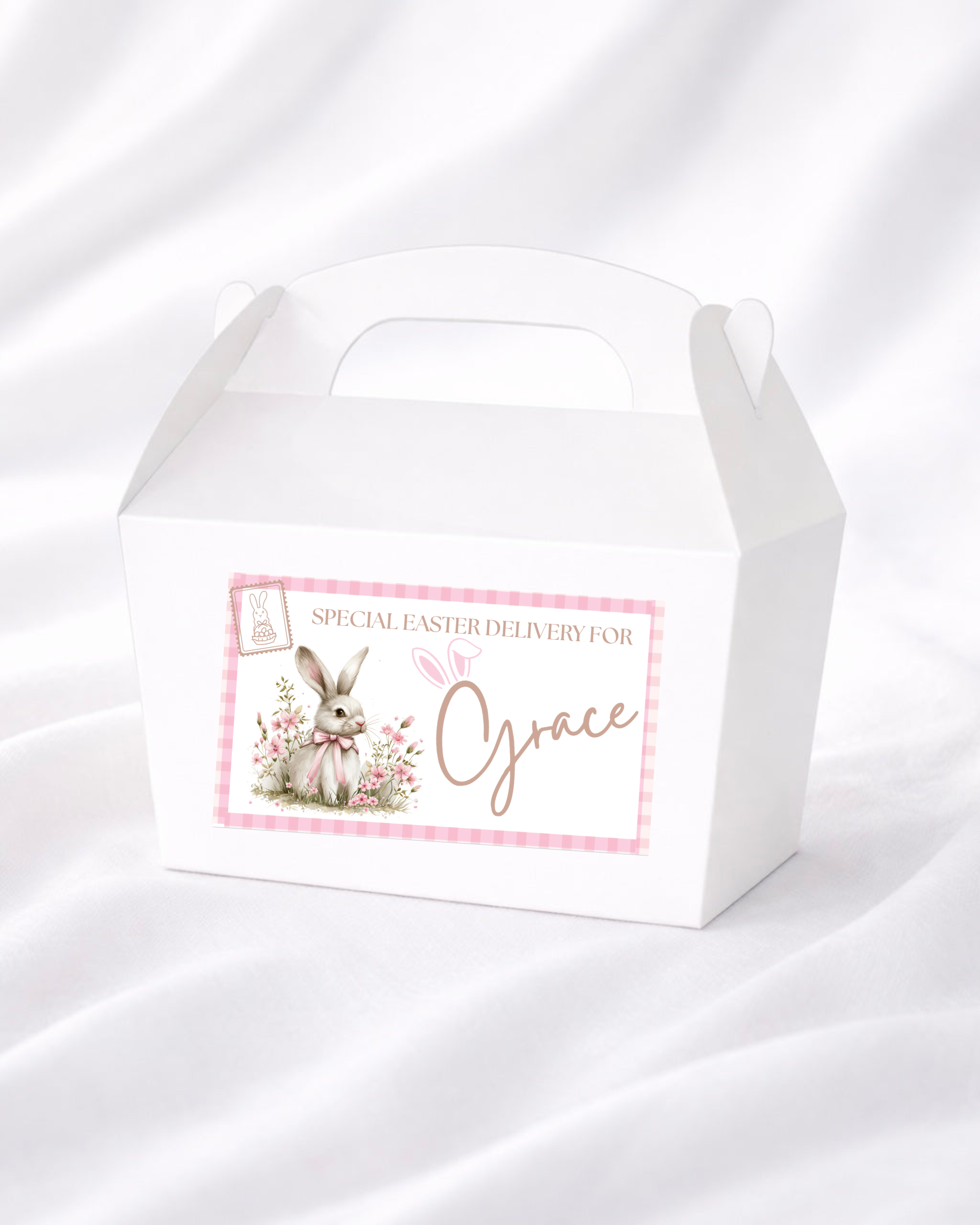 DIGITAL PRODUCT - EASTER LABEL PINK