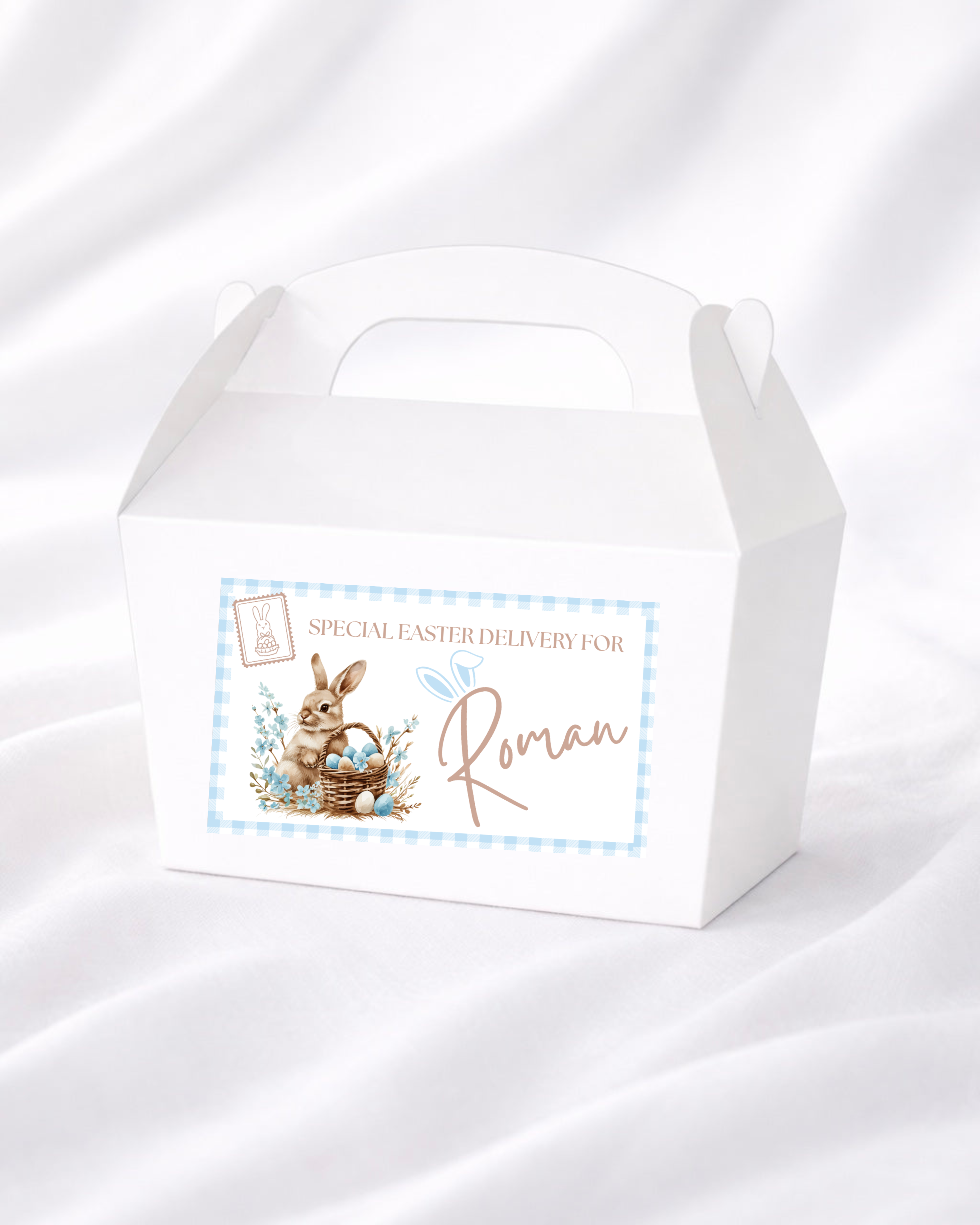 DIGITAL PRODUCT - EASTER LABEL BLUE