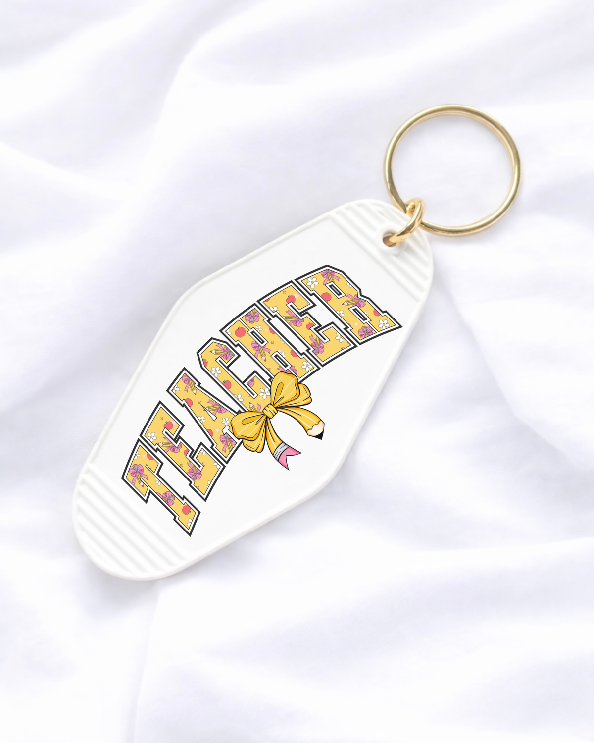 UVDTF - MOTEL DECAL - TEACHER PENCIL PRINT