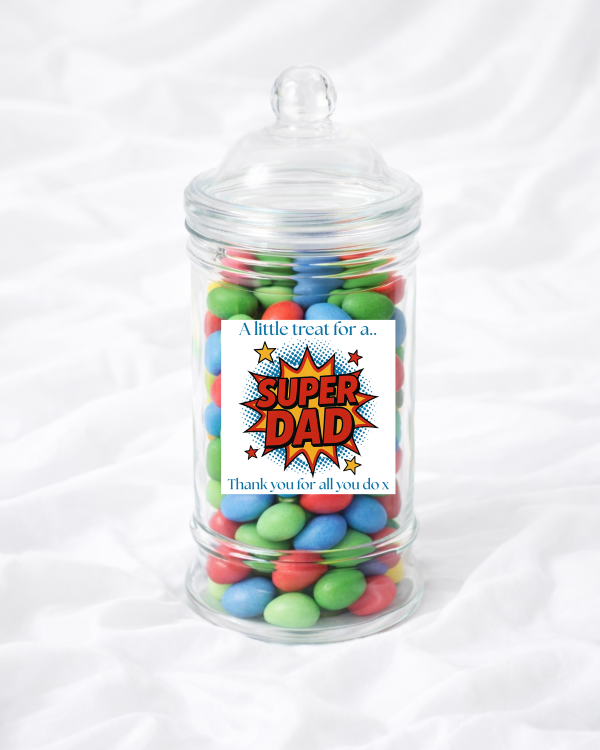 UVDTF - SUPER DAD SWEET JAR LABEL