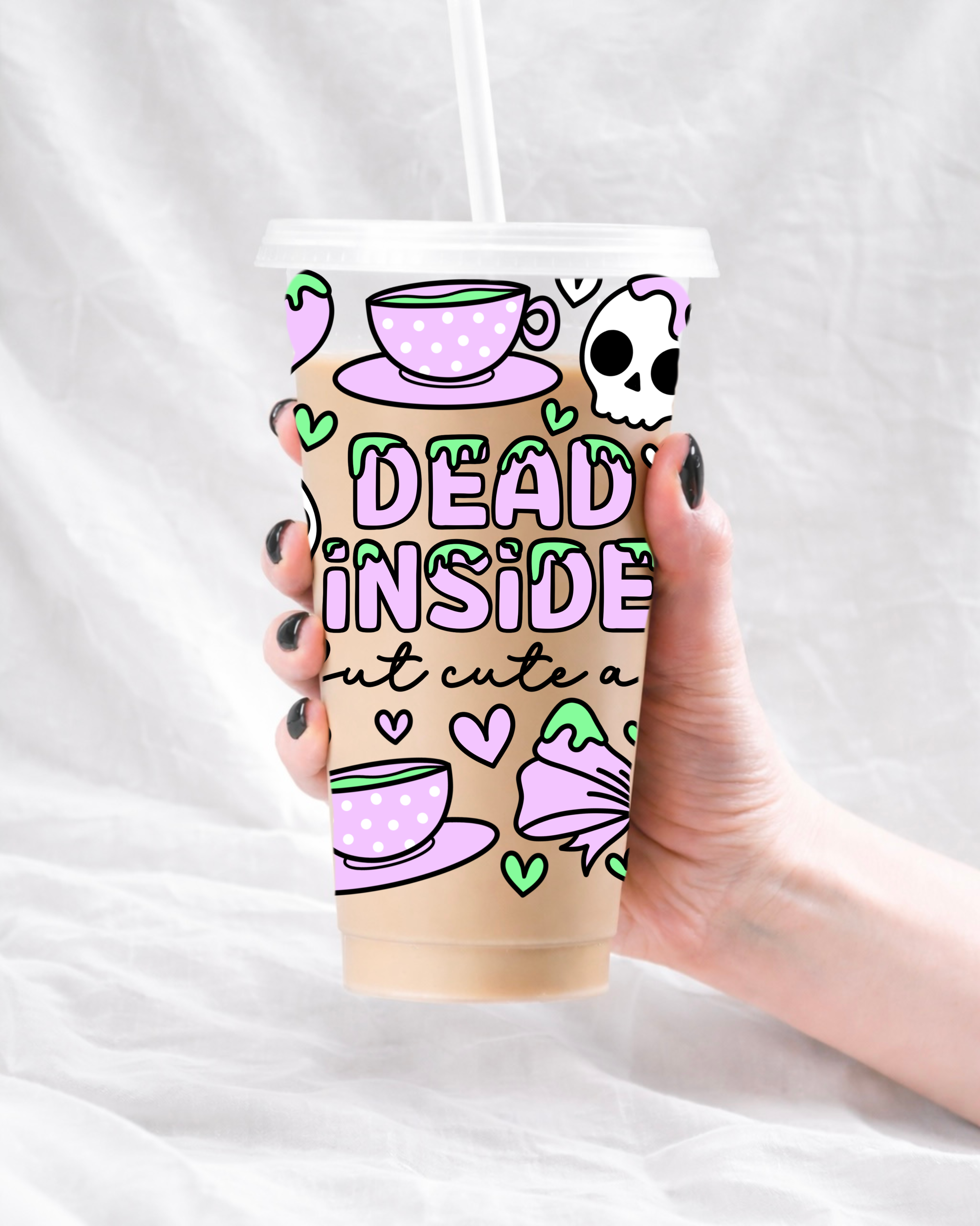 UVDTF - DEAD INSIDE BUT CUTE AF WRAP