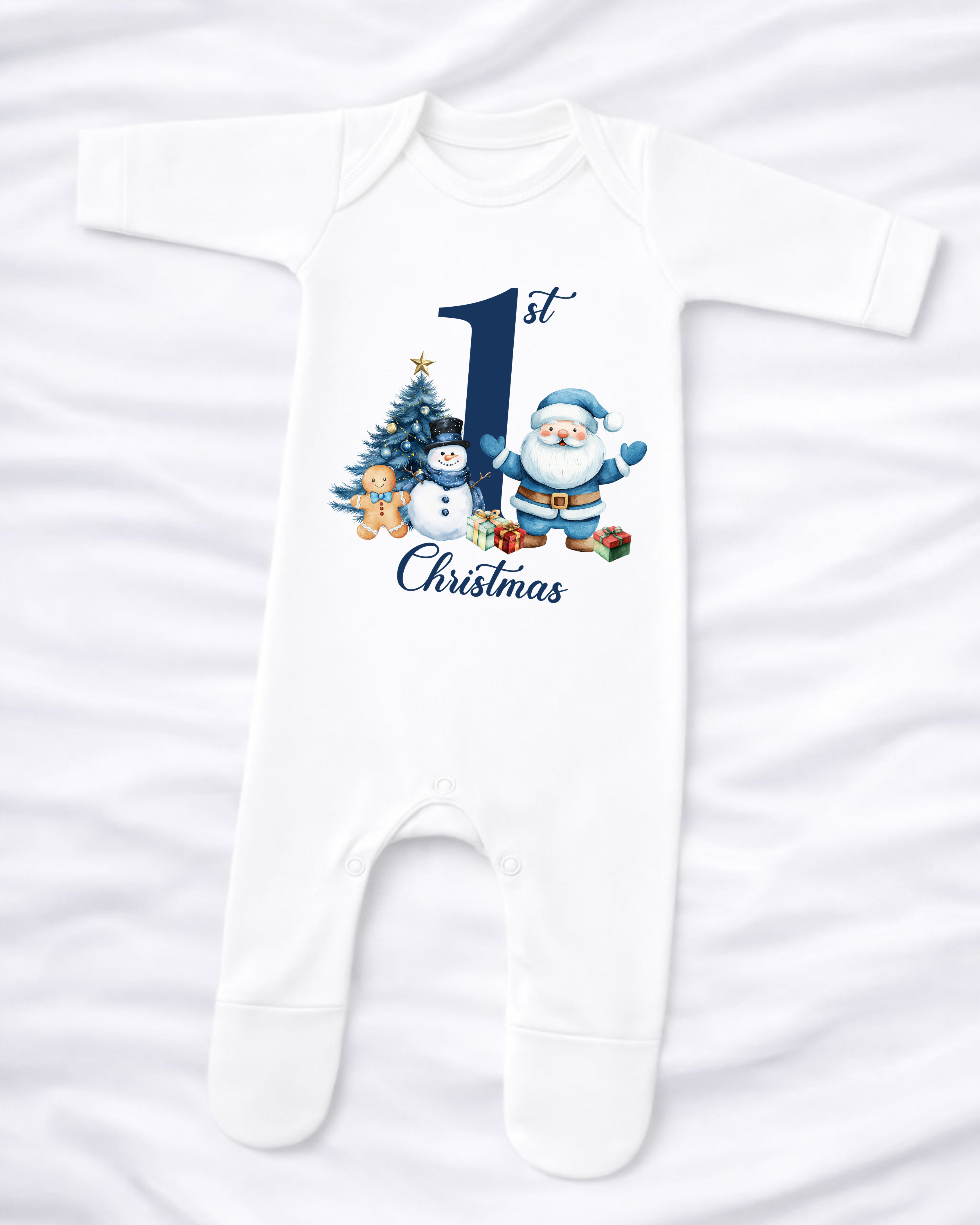 DTF - 1ST CHRISTMAS SNOWMAN BLUE