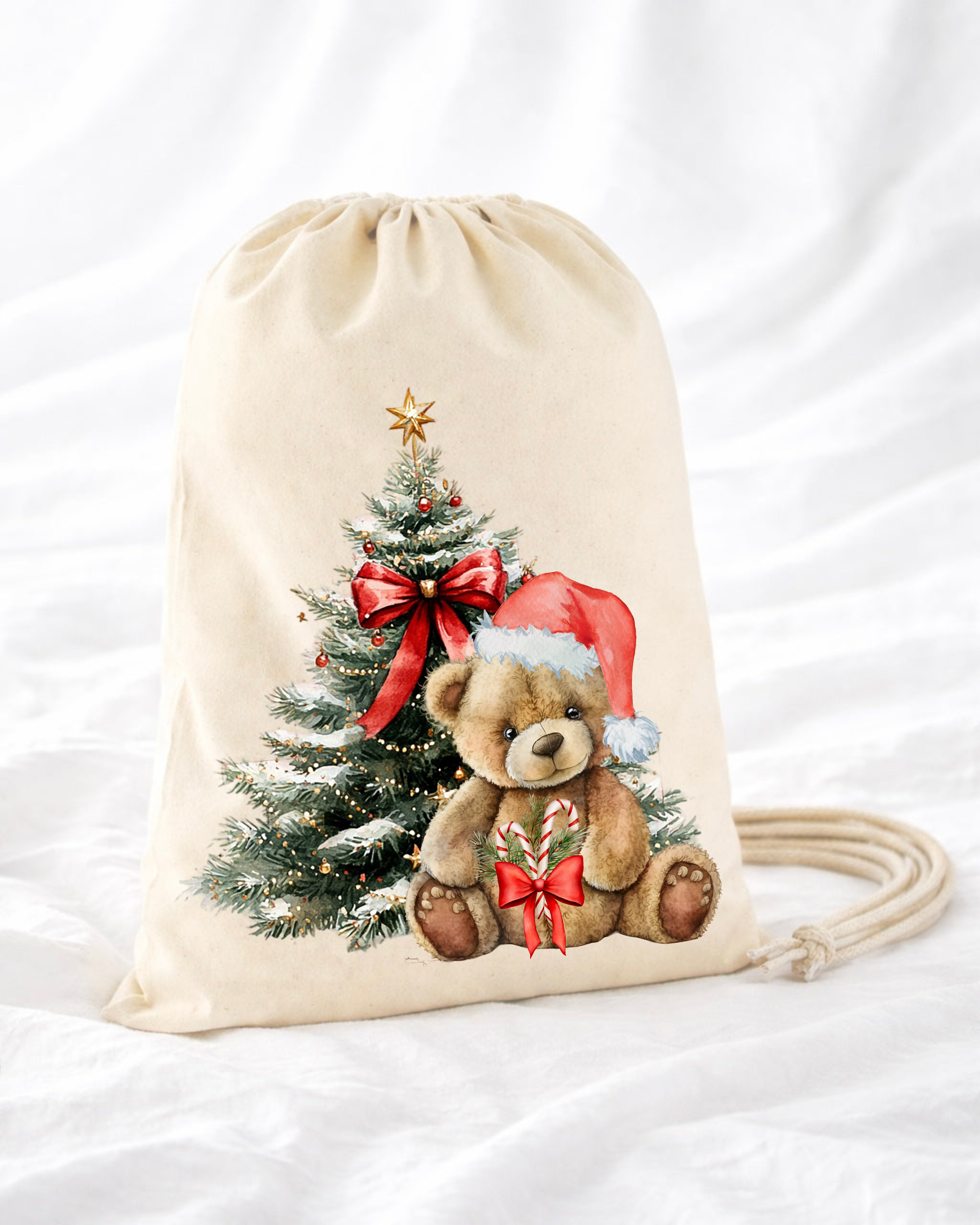 DTF - RED CHRISTMAS BEAR