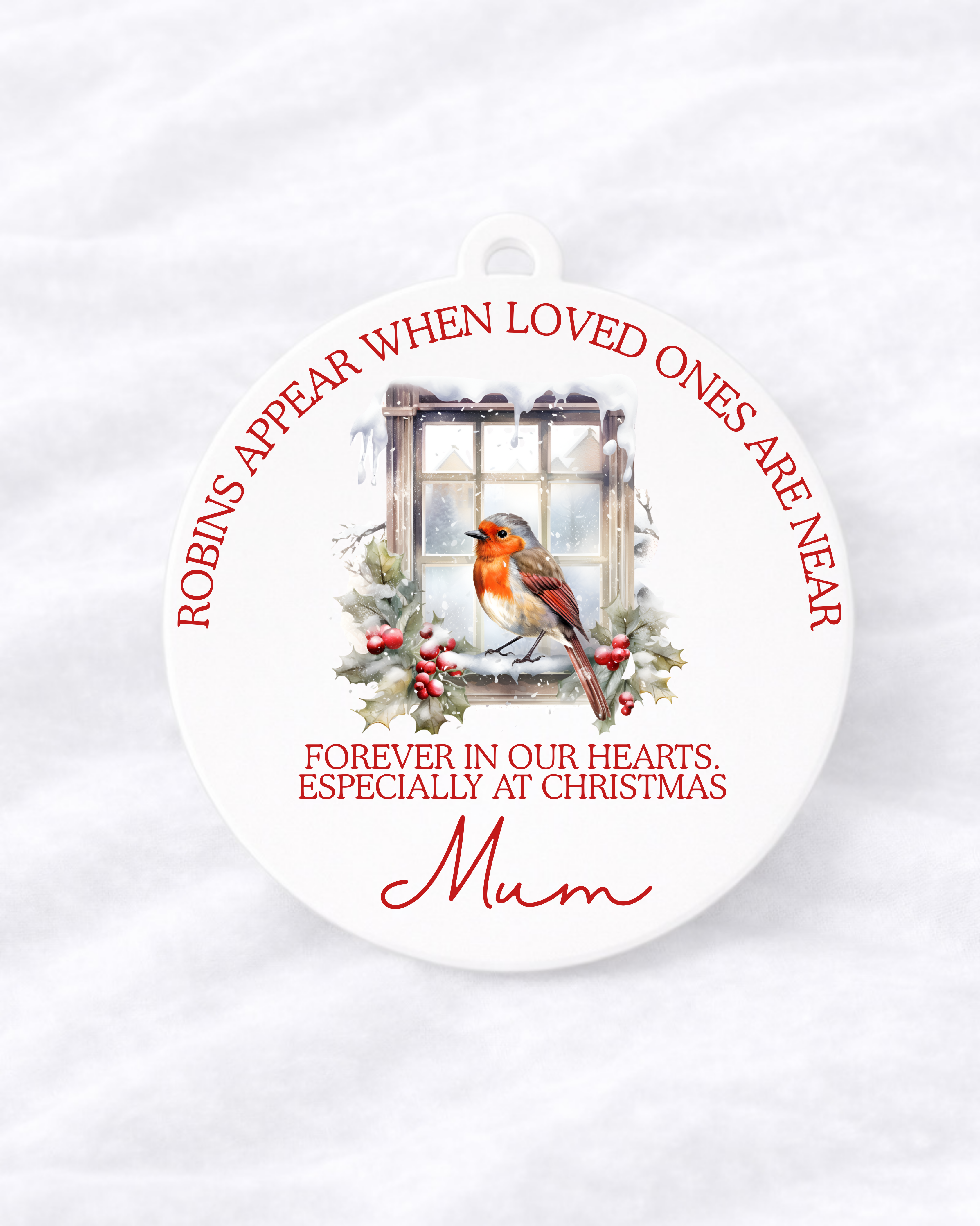 UVDTF - PERSONALISED - ROBINS APPEAR DECAL