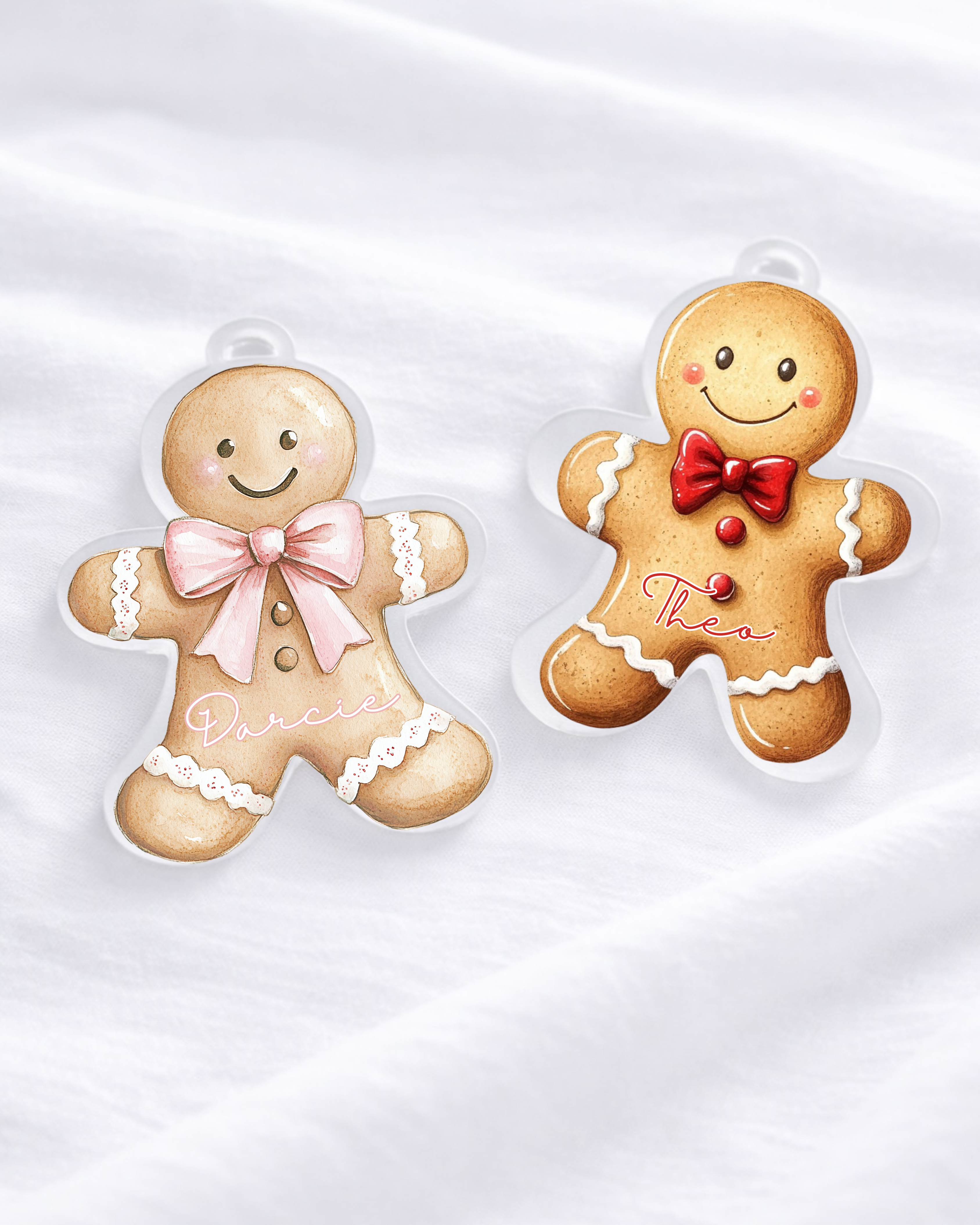 UVDTF - PERSONALISED - GINGERBREAD DECAL