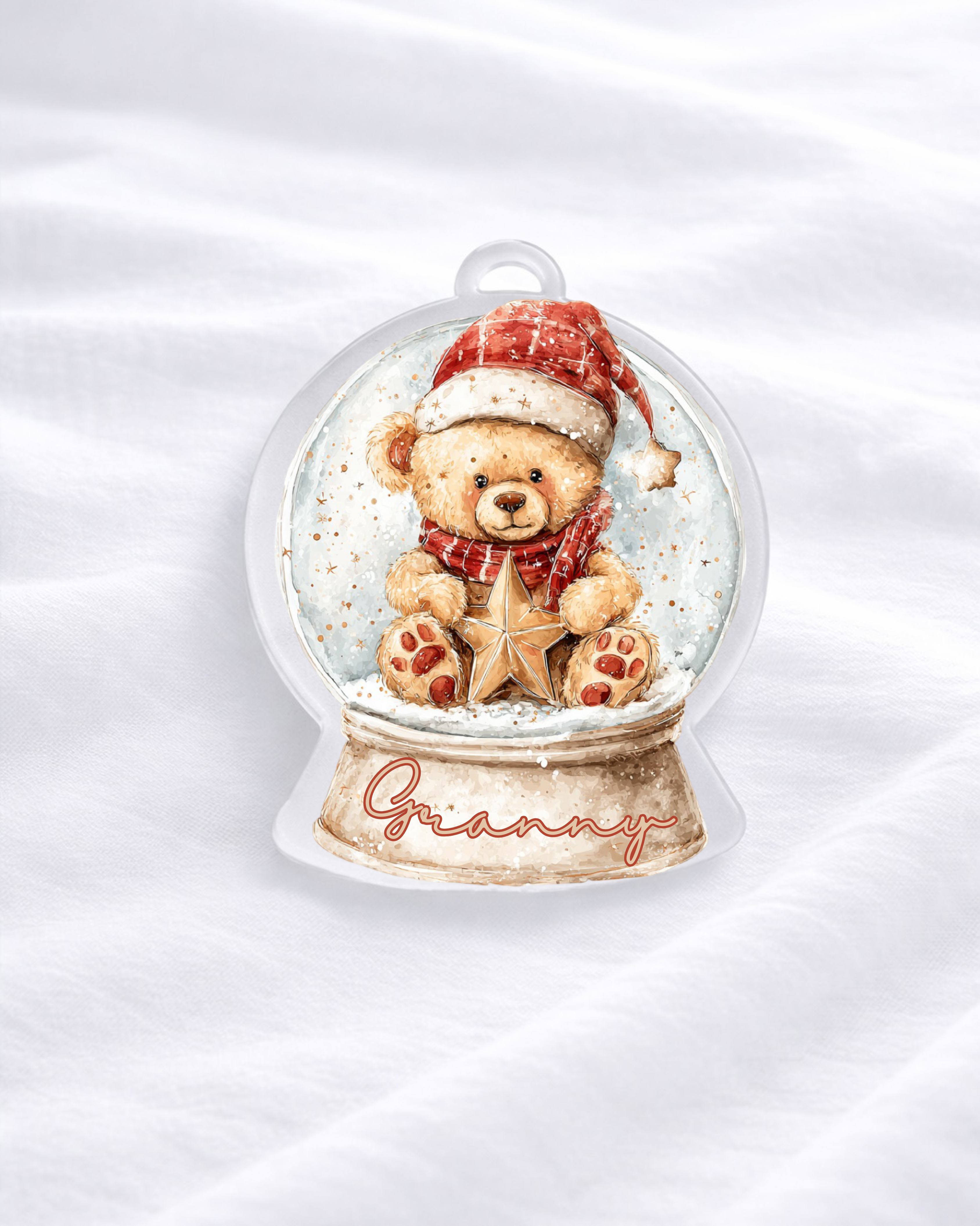 UVDTF - PERSONALISED - SNOWGLOBE DECAL