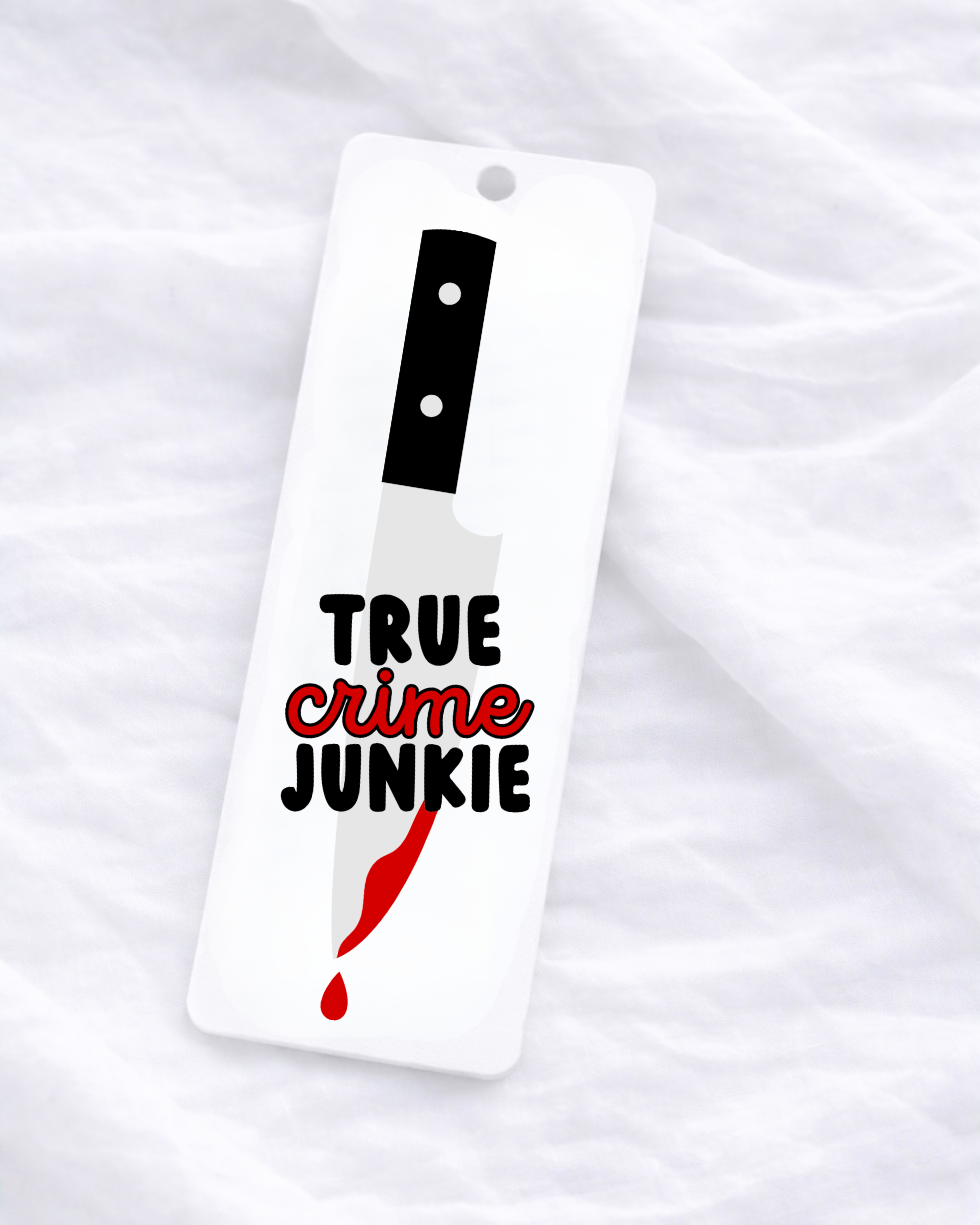 UVDTF - BOOKMARK - TRUE CRIME JUNKIE