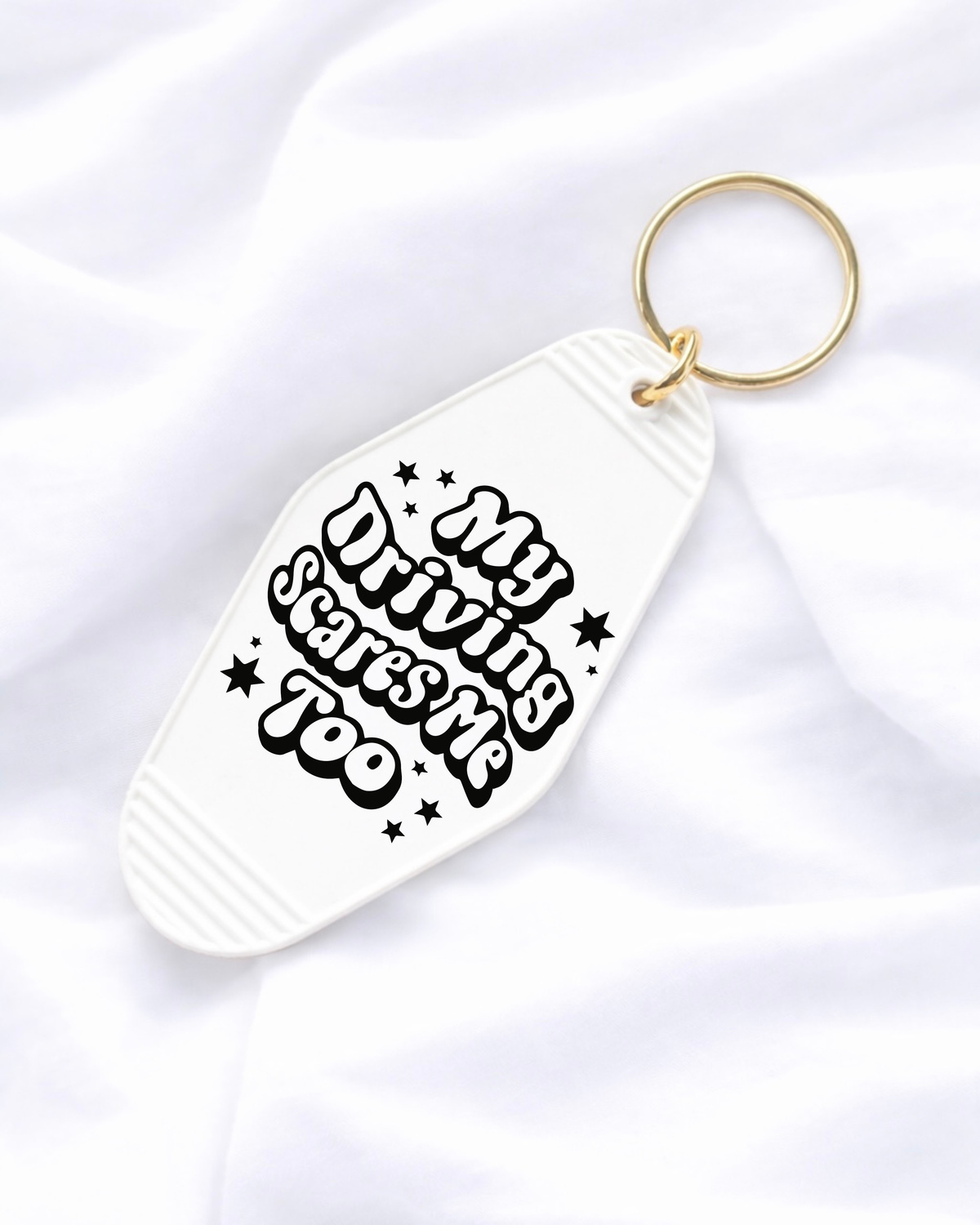 MOTEL DECAL - MY DRIVING SCARES ME TOO
